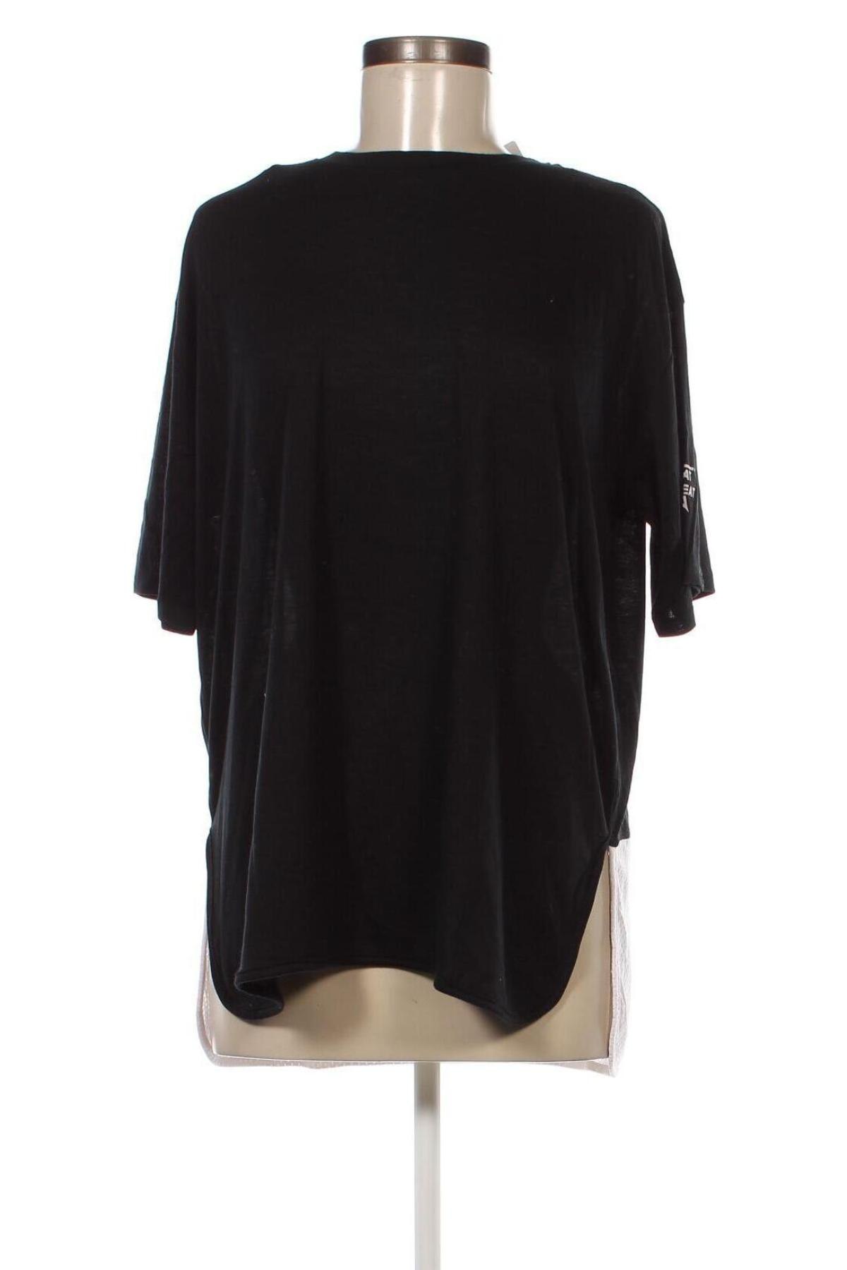 Γυναικεία μπλούζα Terranova, Μέγεθος L, Χρώμα Μαύρο, Τιμή 8,56 €