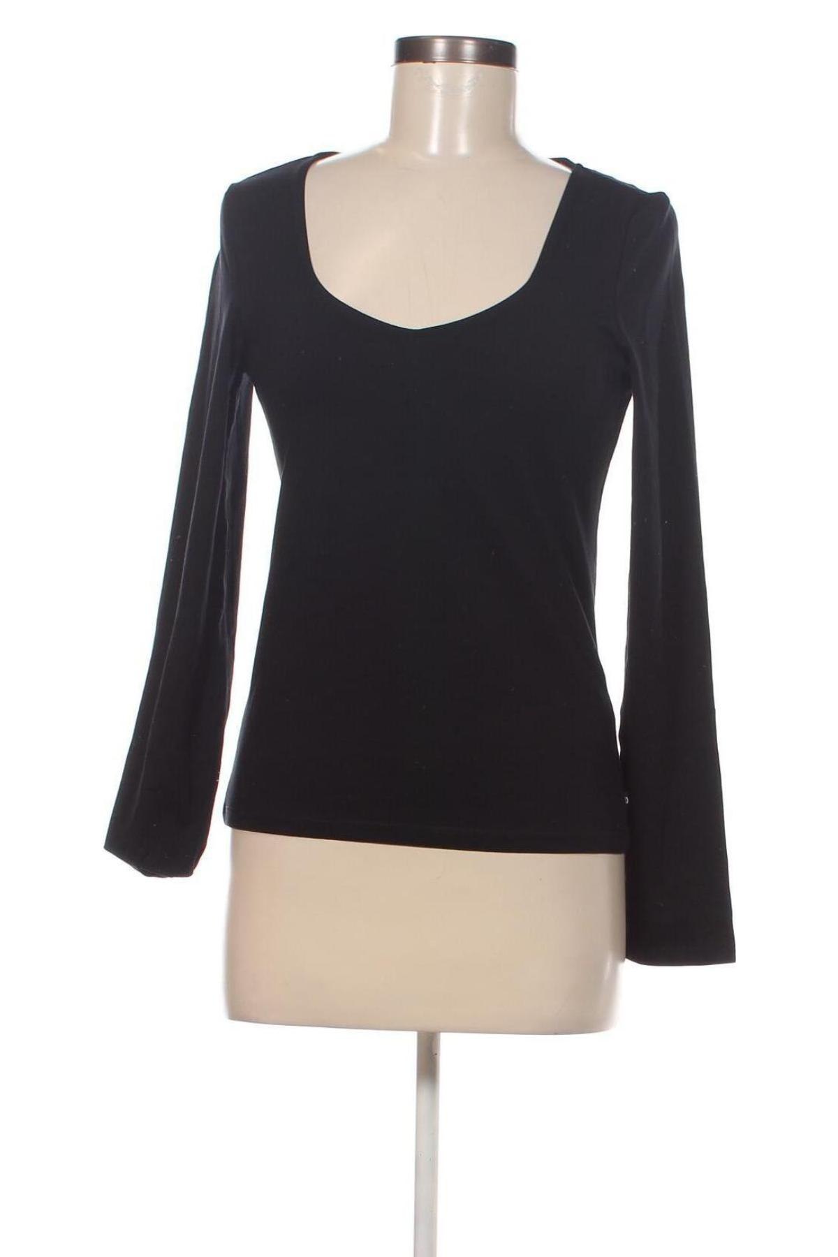 Γυναικεία μπλούζα Tom Tailor, Μέγεθος M, Χρώμα Μαύρο, Τιμή 13,89 €