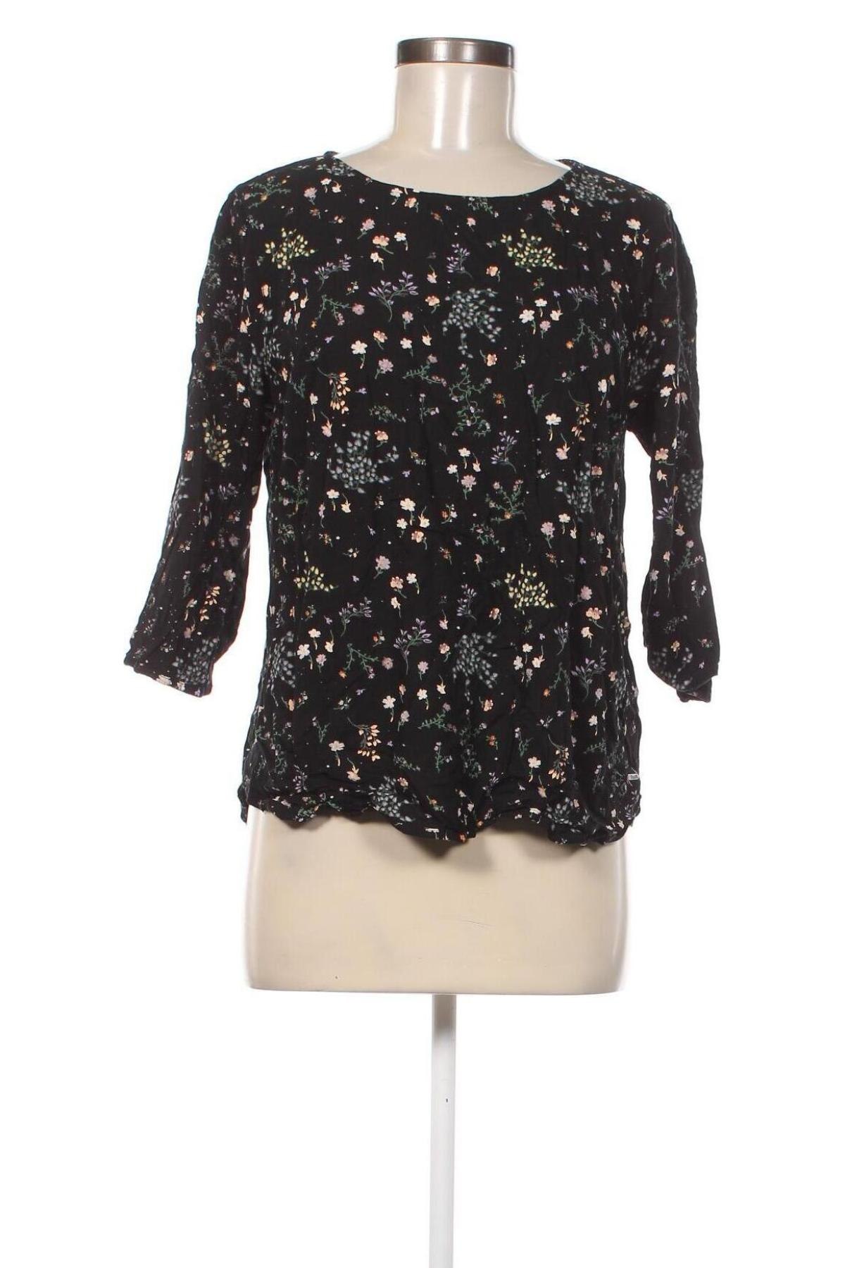 Дамска блуза Tom Tailor, Размер L, Цвят Черен, Цена 6,46 лв.