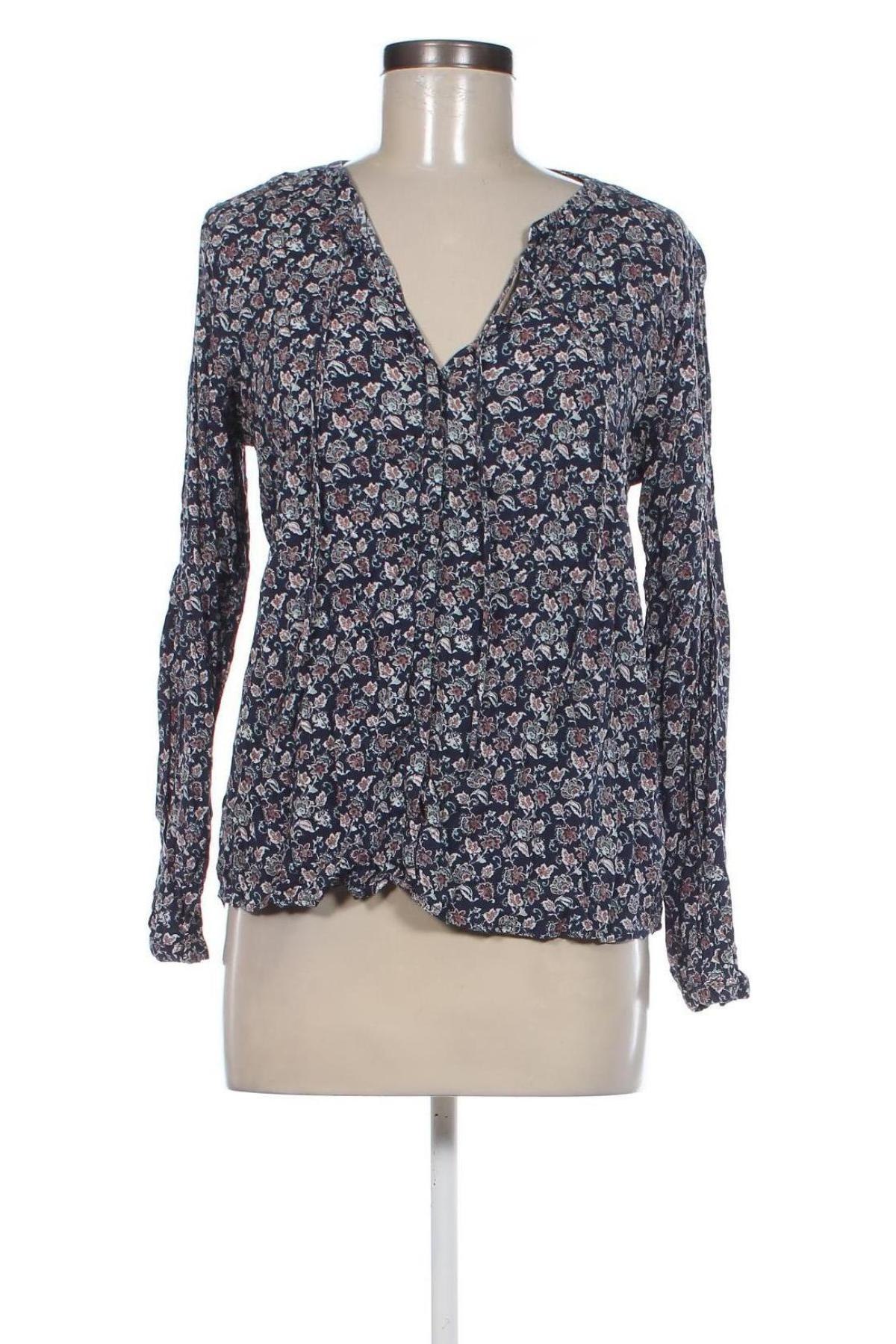 Γυναικεία μπλούζα Tom Tailor, Μέγεθος M, Χρώμα Πολύχρωμο, Τιμή 9,69 €