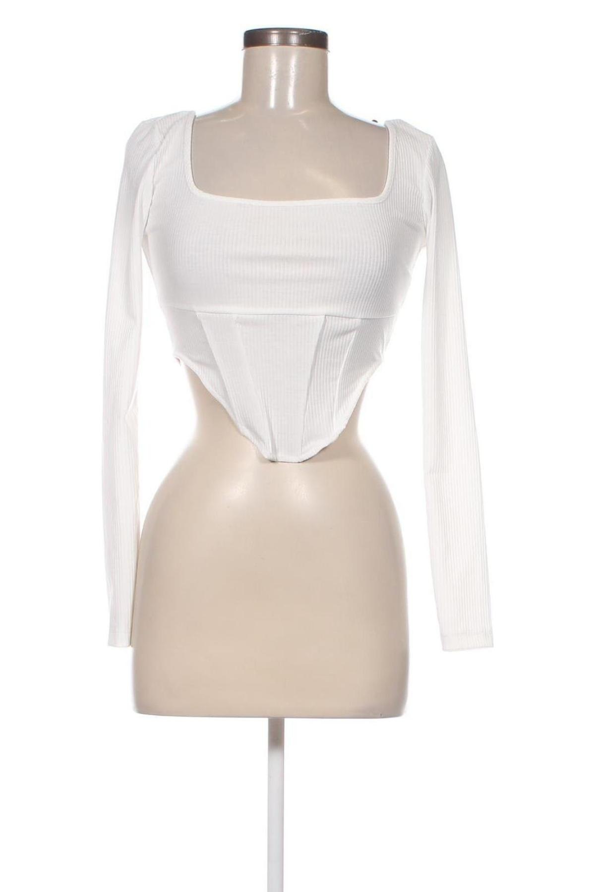 Damen Shirt Trendyol, Größe M, Farbe Weiß, Preis 9,92 €