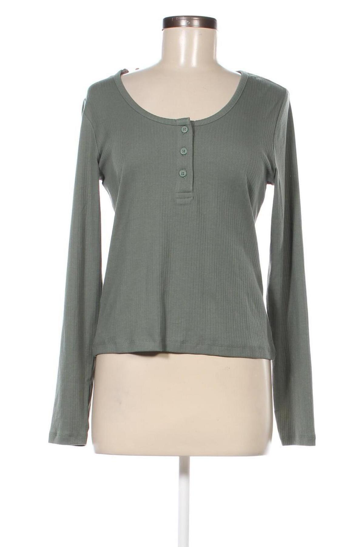 Дамска блуза VILA, Размер L, Цвят Зелен, Цена 13,80 лв.