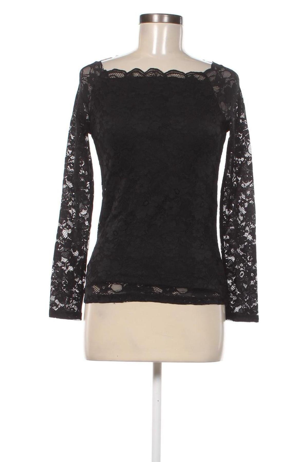 Γυναικεία μπλούζα VILA, Μέγεθος M, Χρώμα Μαύρο, Τιμή 2,97 €