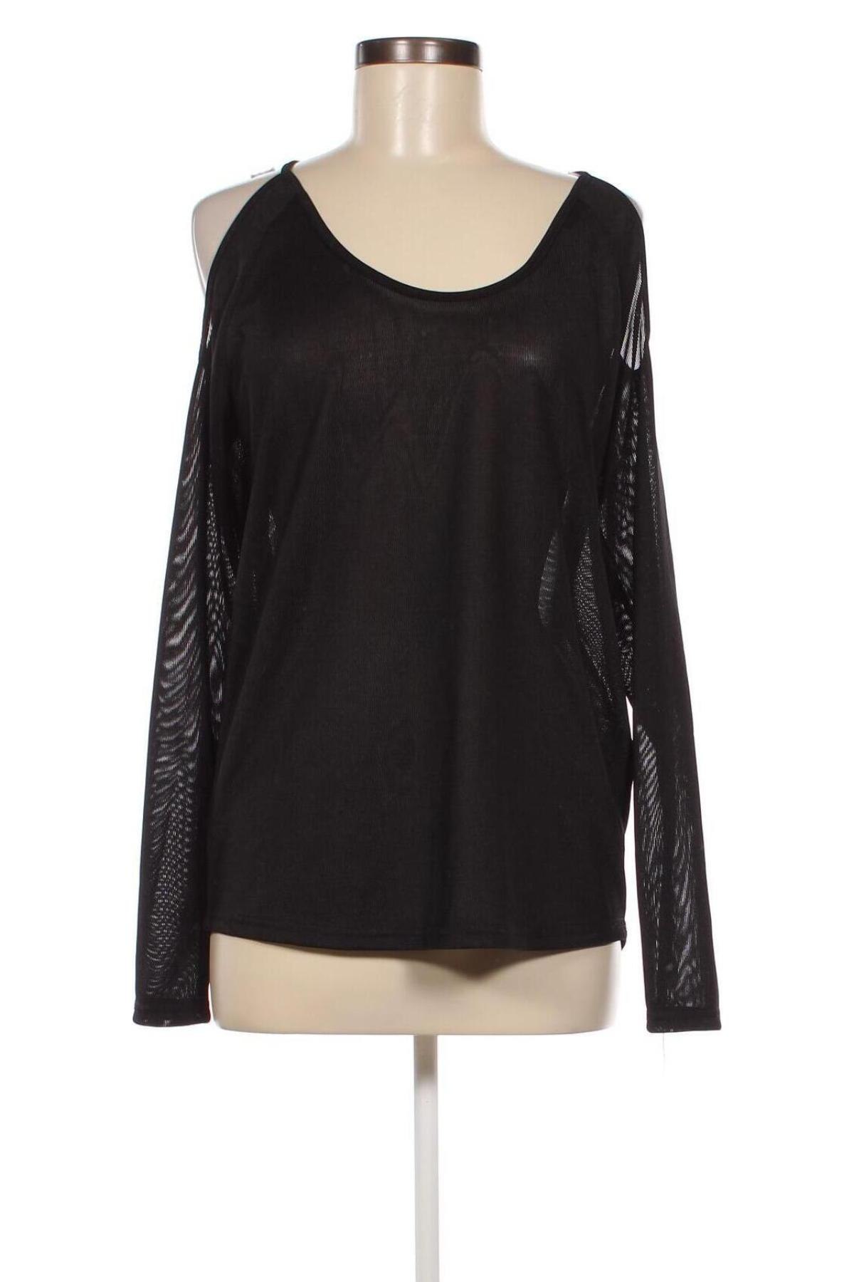 Γυναικεία μπλούζα VILA, Μέγεθος L, Χρώμα Μαύρο, Τιμή 2,85 €
