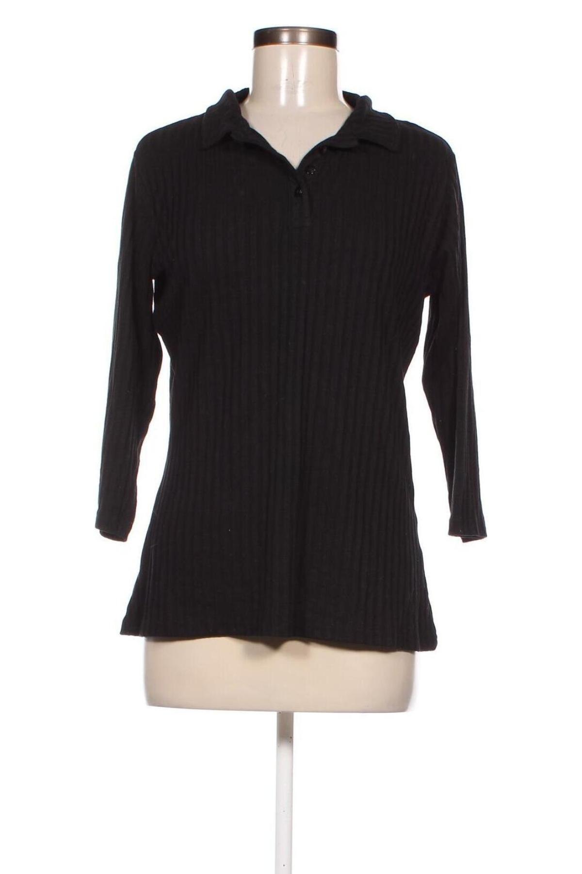Γυναικεία μπλούζα VRS Woman, Μέγεθος XL, Χρώμα Μαύρο, Τιμή 4,70 €