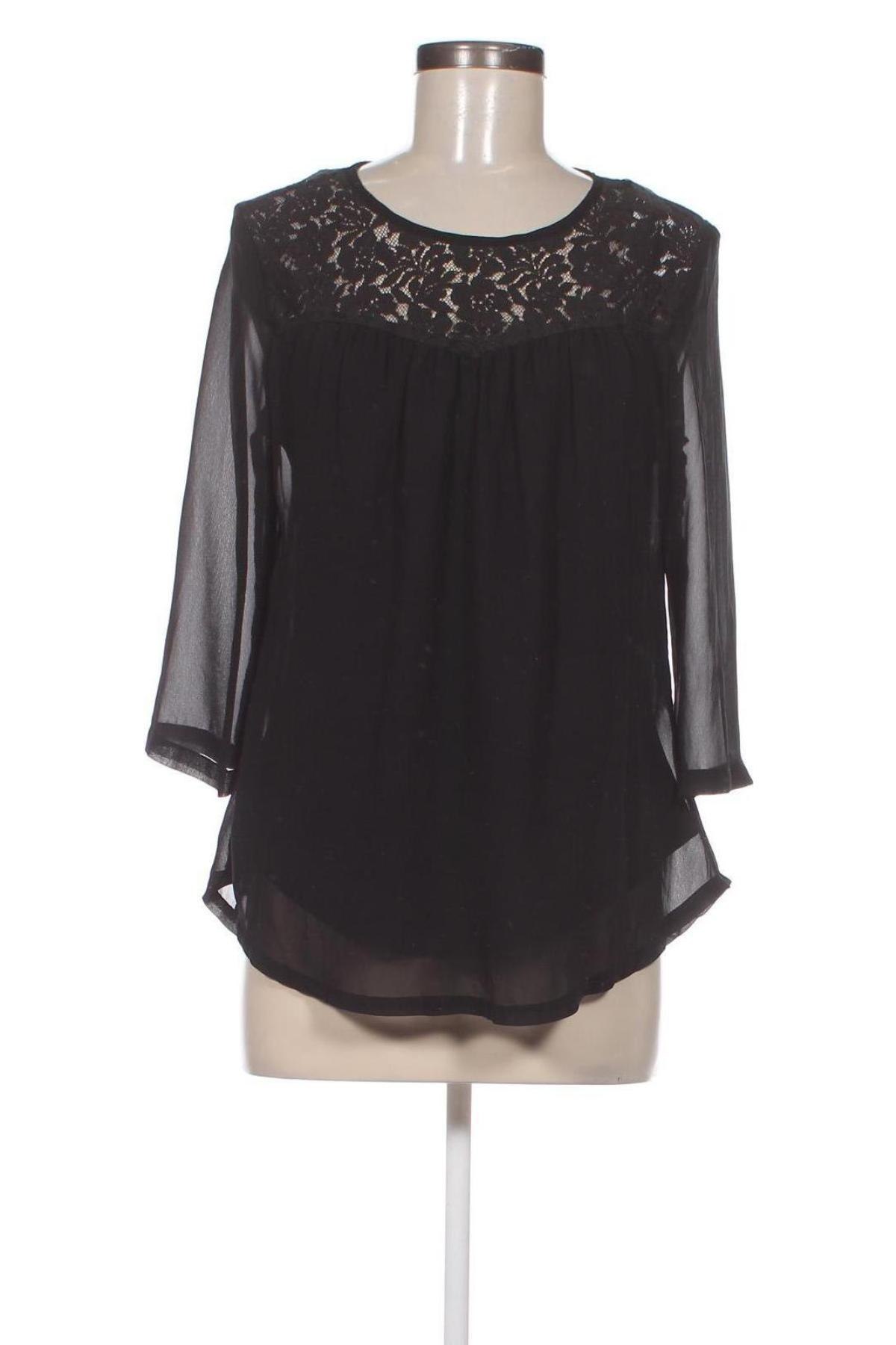 Γυναικεία μπλούζα Vero Moda, Μέγεθος S, Χρώμα Μαύρο, Τιμή 2,47 €