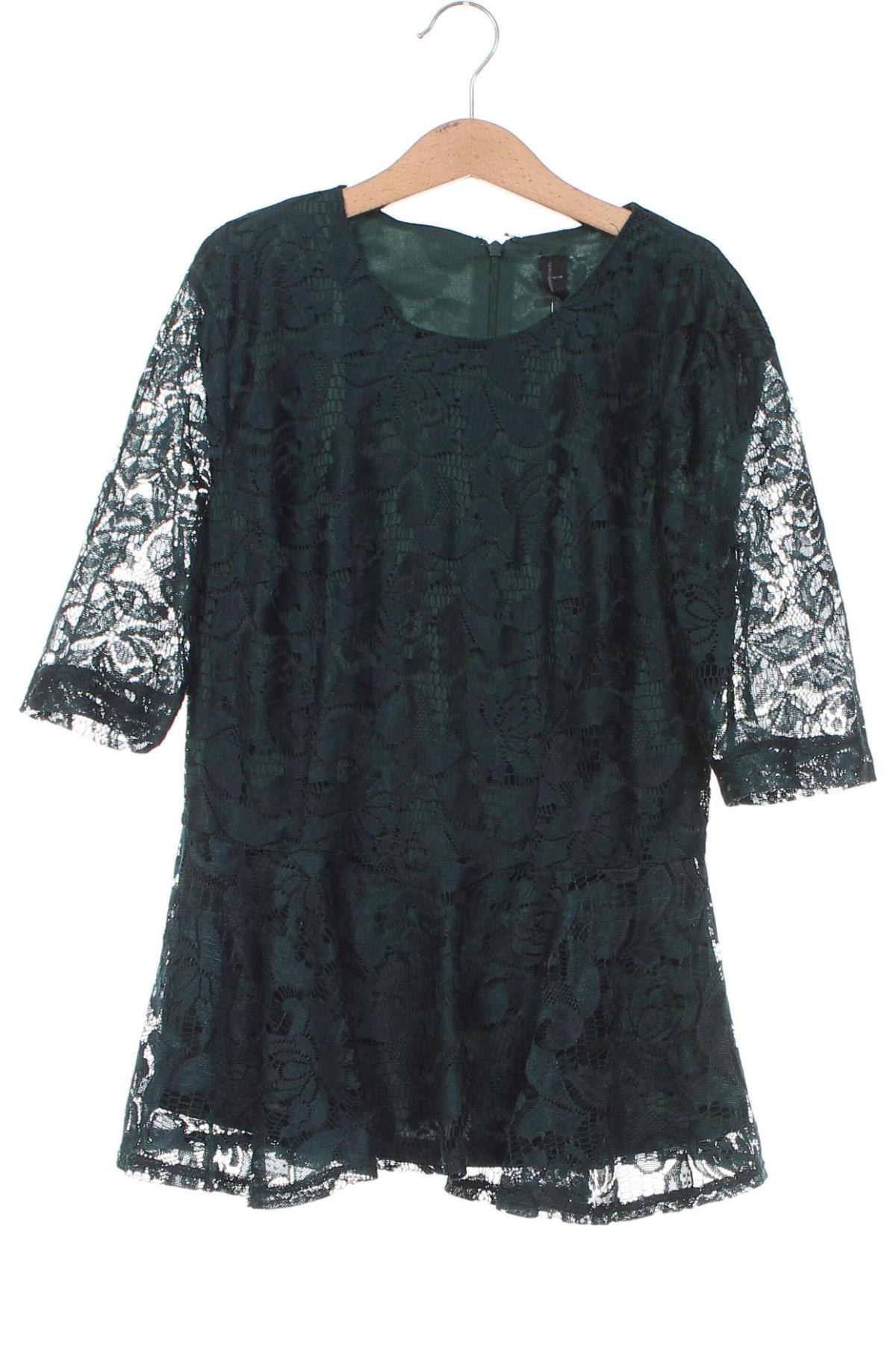 Дамска блуза Vero Moda, Размер XS, Цвят Зелен, Цена 11,40 лв.