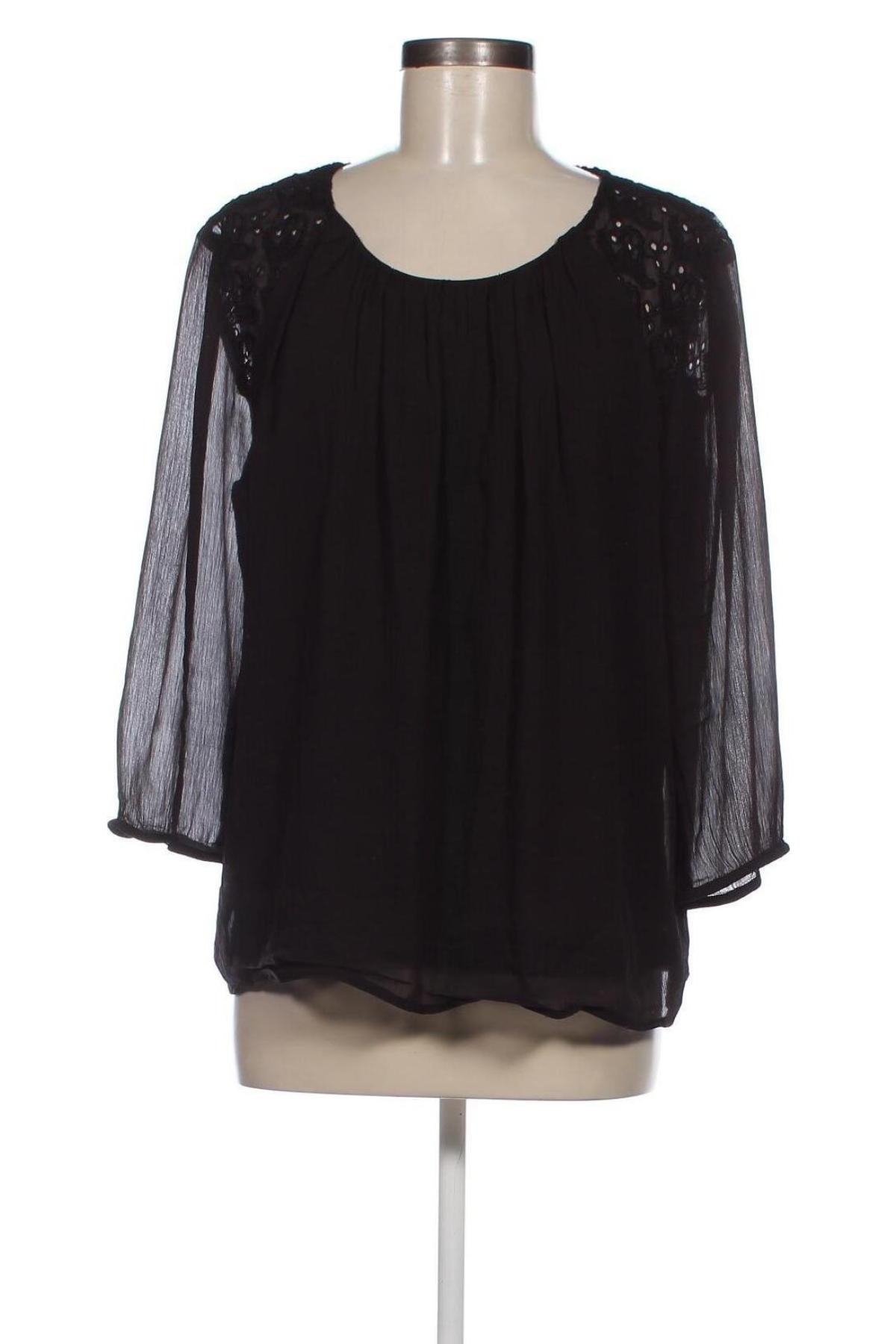 Γυναικεία μπλούζα Vero Moda, Μέγεθος XL, Χρώμα Μαύρο, Τιμή 14,76 €