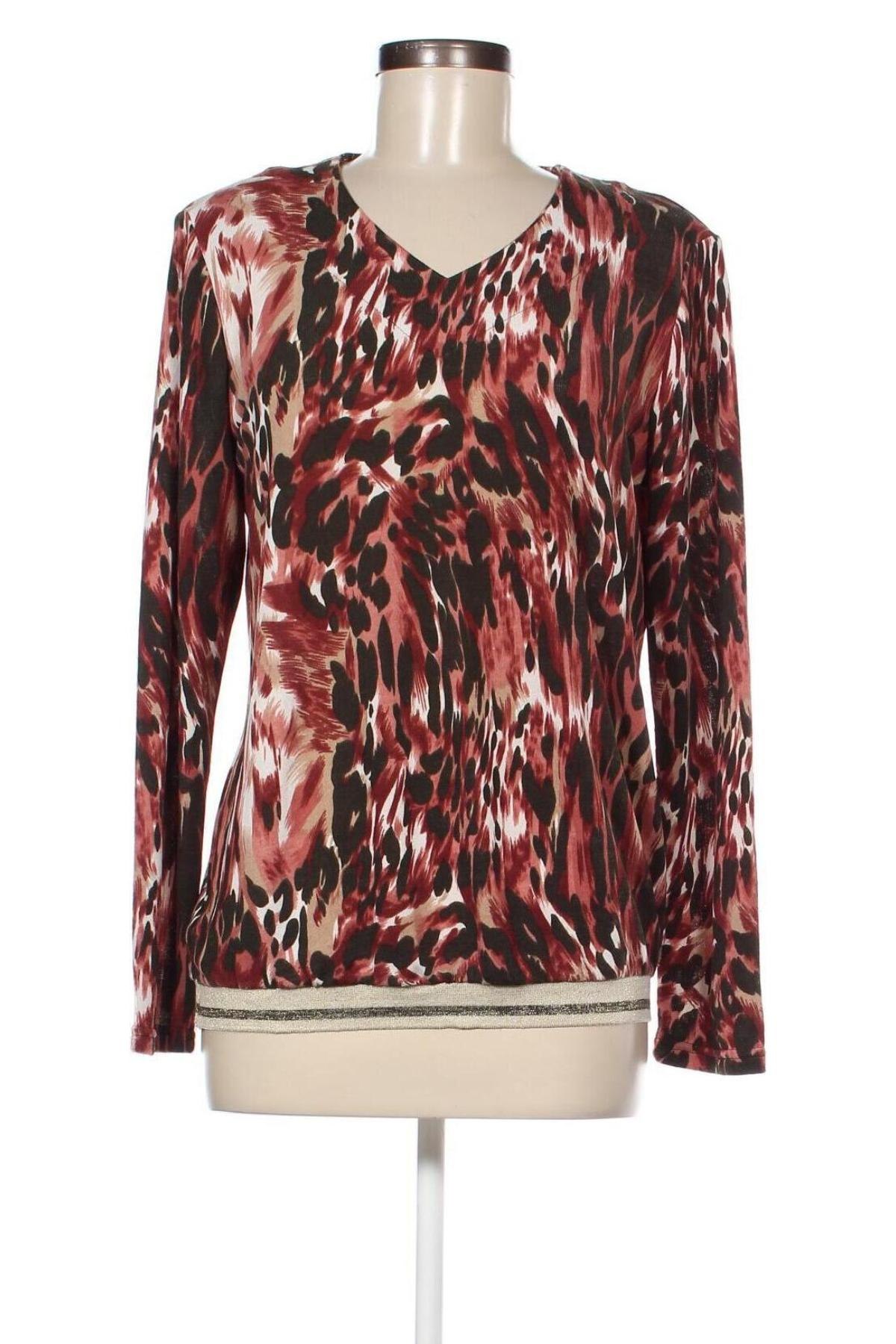Дамска блуза Victor, Размер L, Цвят Многоцветен, Цена 7,60 лв.