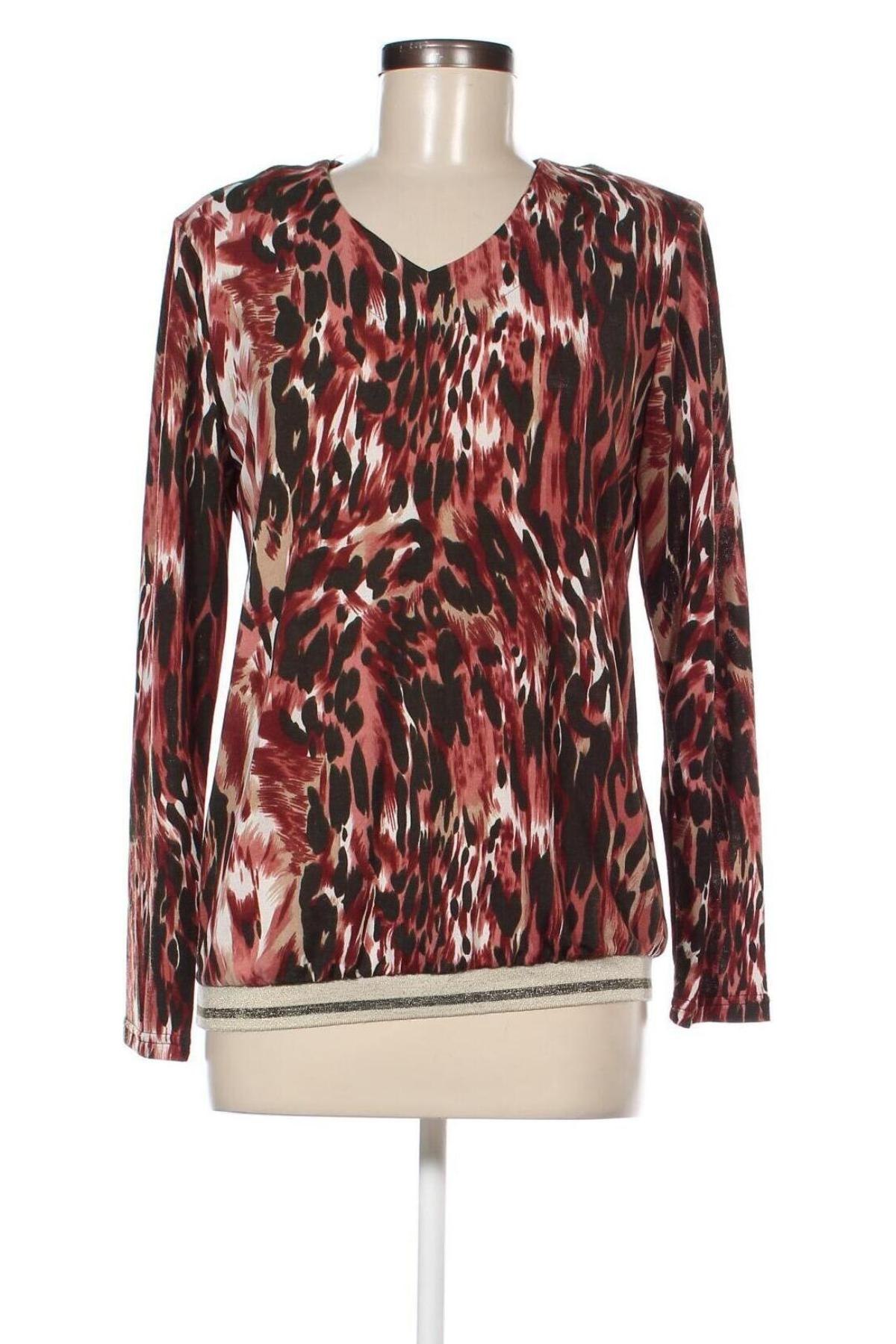 Дамска блуза Victor, Размер M, Цвят Многоцветен, Цена 7,60 лв.