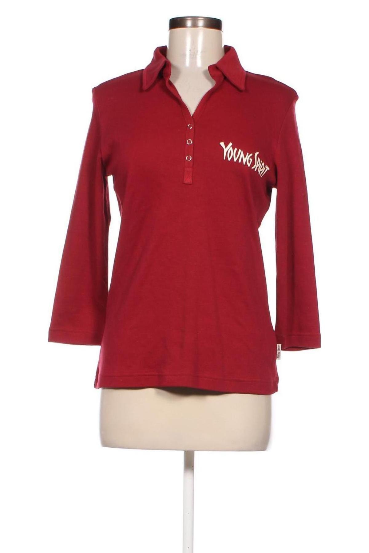 Damen Shirt Young Spirit, Größe L, Farbe Rot, Preis € 7,10