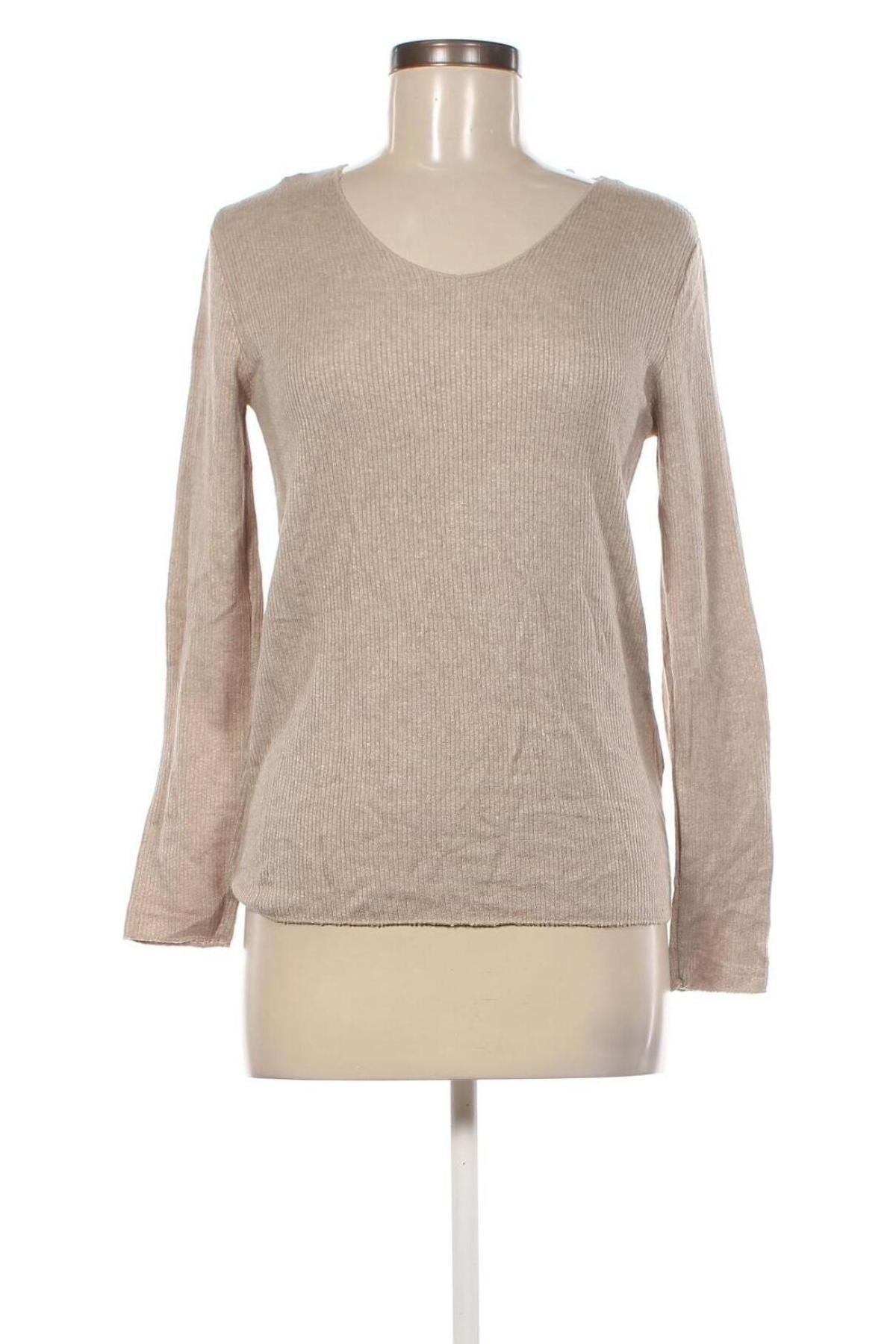 Damen Shirt Zabaione, Größe M, Farbe Beige, Preis 8,28 €