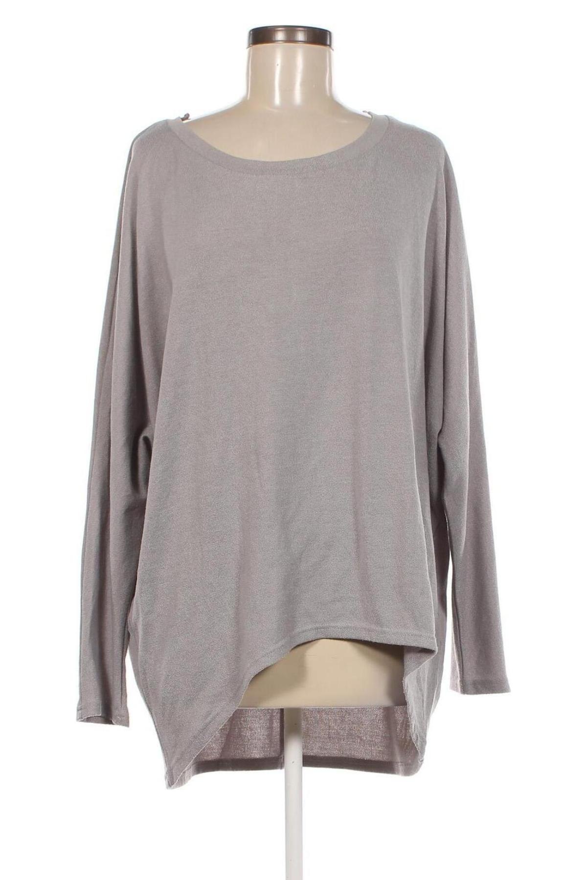 Damen Shirt Zanzea, Größe XL, Farbe Grau, Preis 5,95 €