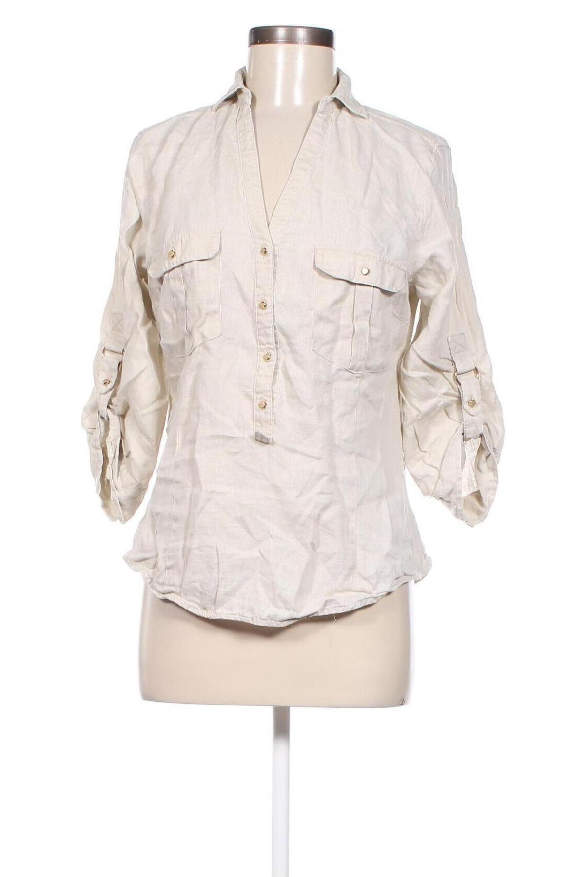Damen Shirt Zara, Größe M, Farbe Beige, Preis 7,46 €