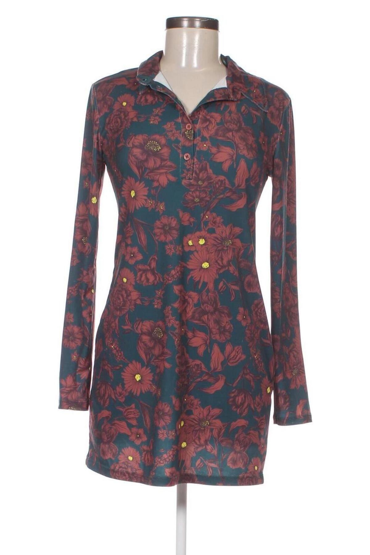 Дамска блуза Zara, Размер M, Цвят Зелен, Цена 6,21 лв.