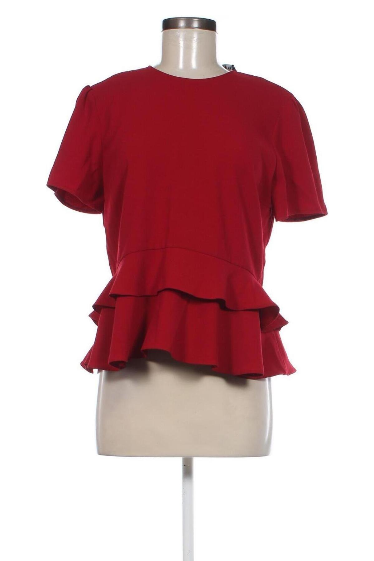 Damen Shirt Zara, Größe L, Farbe Rot, Preis 10,23 €