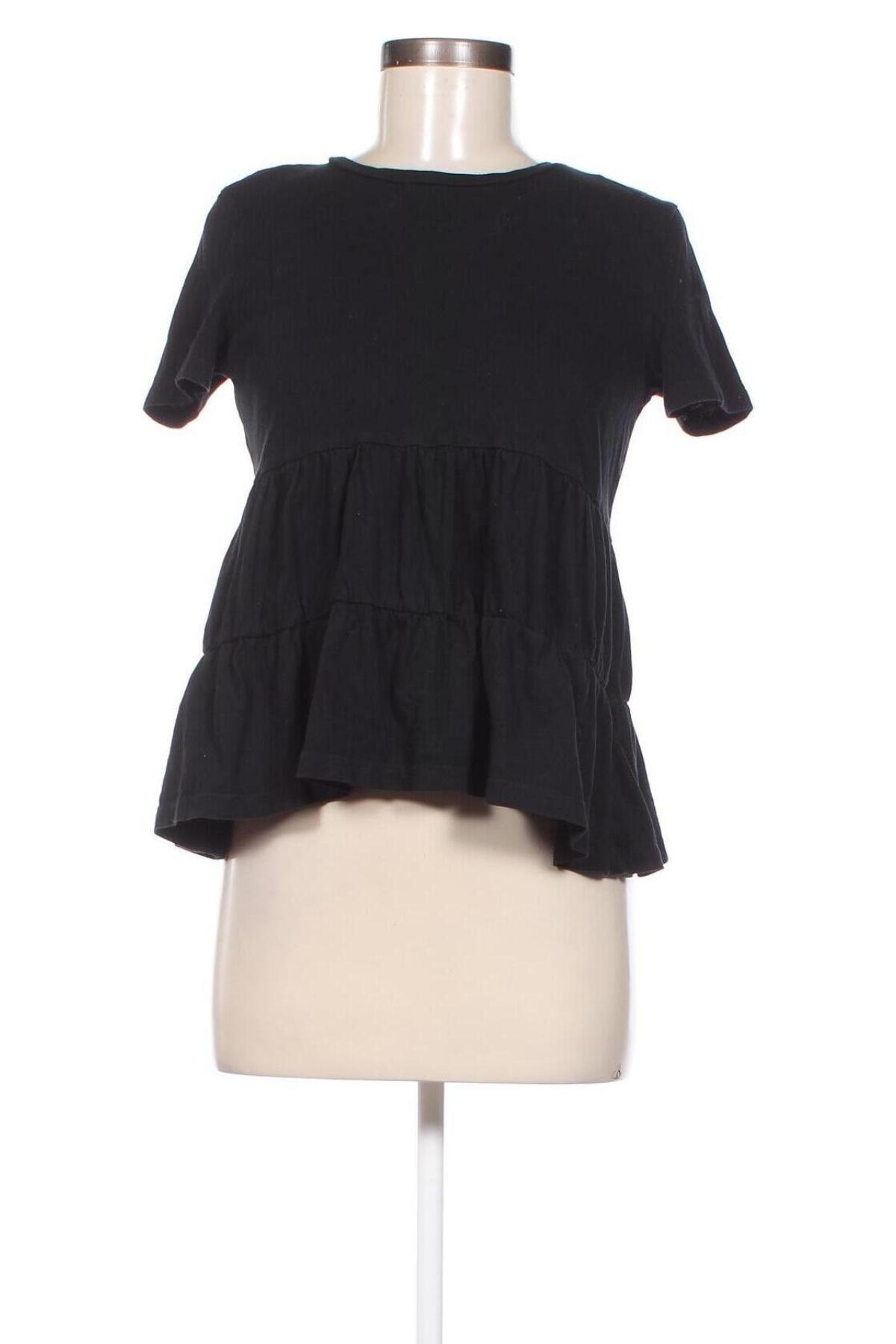 Γυναικεία μπλούζα Zara, Μέγεθος S, Χρώμα Μαύρο, Τιμή 5,52 €