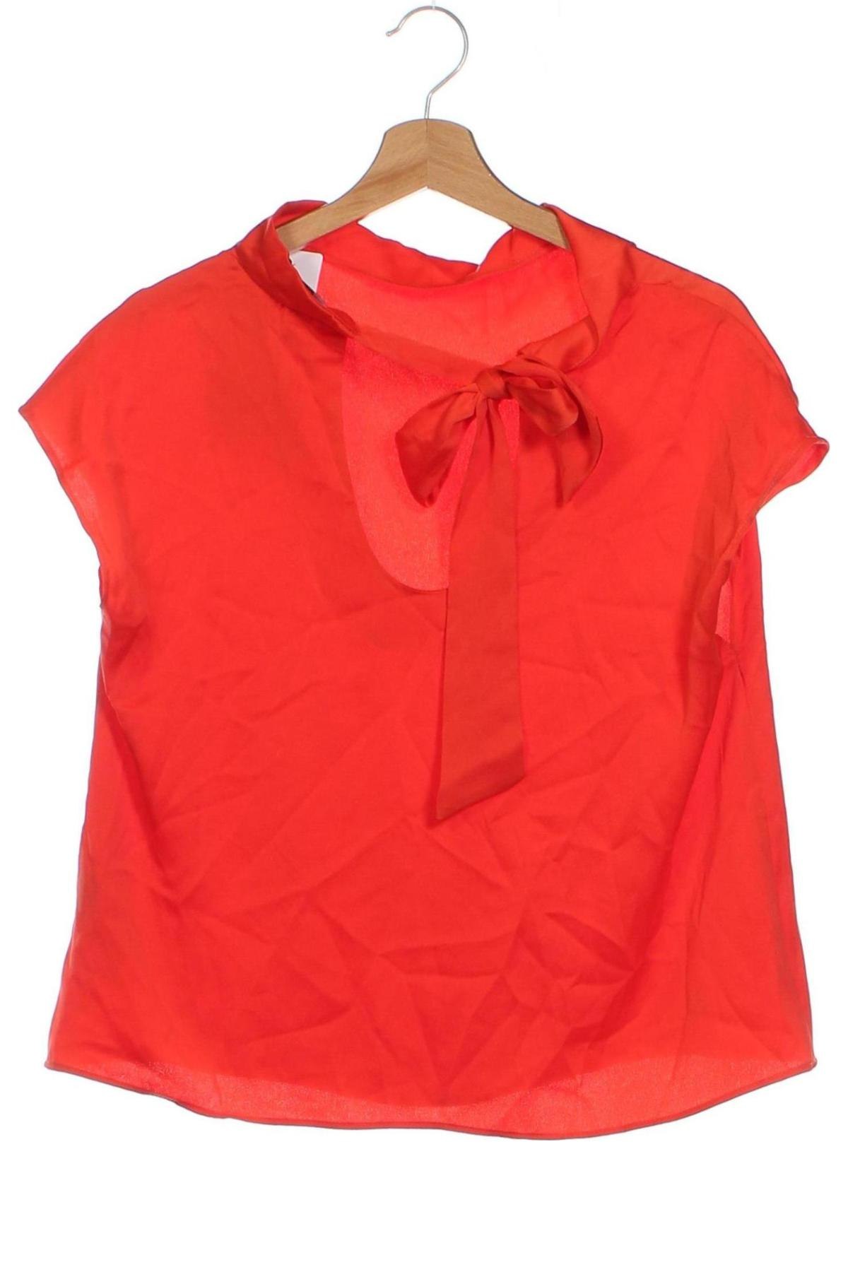 Γυναικεία μπλούζα Zara, Μέγεθος XS, Χρώμα Πορτοκαλί, Τιμή 16,32 €