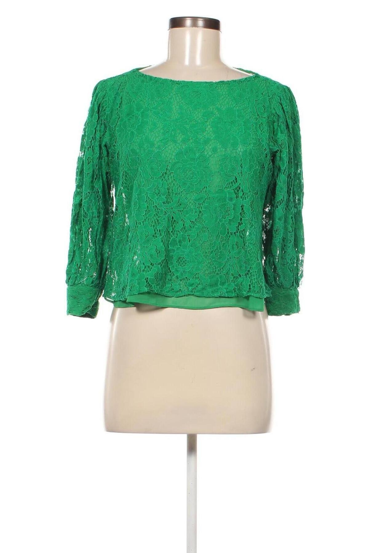 Damen Shirt Zara, Größe S, Farbe Grün, Preis € 4,51