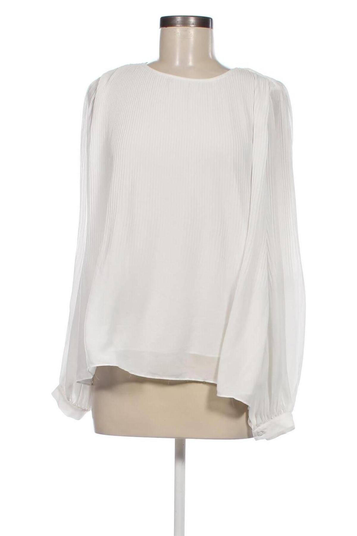 Дамска блуза Zara Trafaluc, Размер M, Цвят Бял, Цена 29,03 лв.