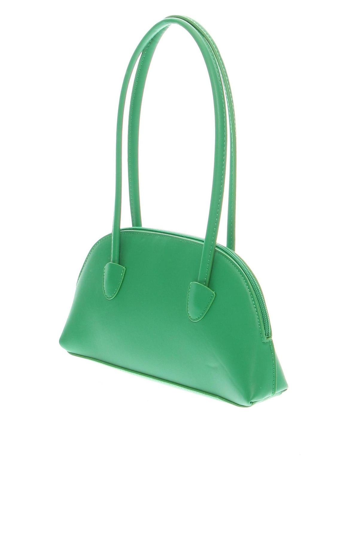 Дамска чанта H&M Divided, Цвят Зелен, Цена 19,04 лв.