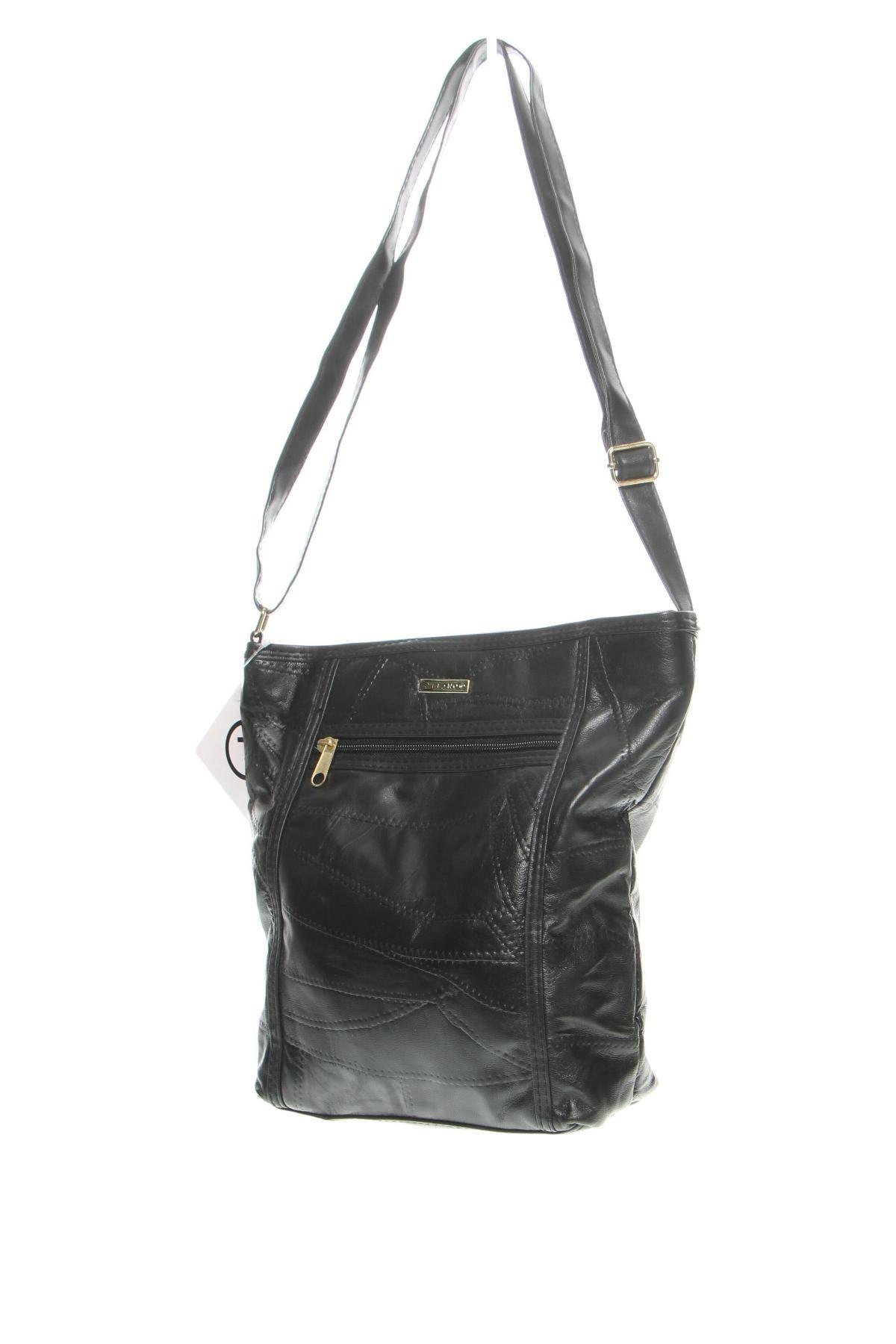 Дамска чанта Stefano, Цвят Черен, Цена 37,70 лв.