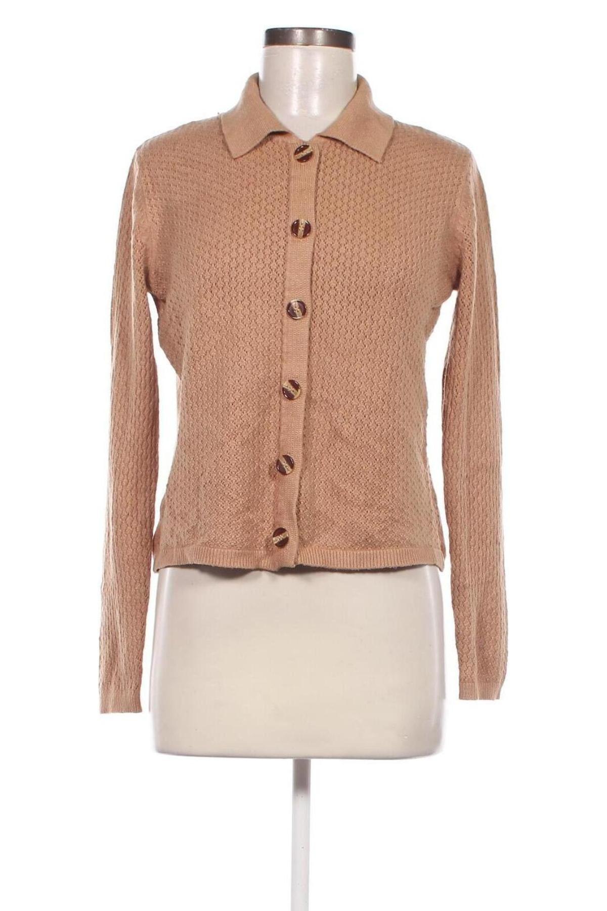 Damen Strickjacke, Größe M, Farbe Beige, Preis 5,05 €