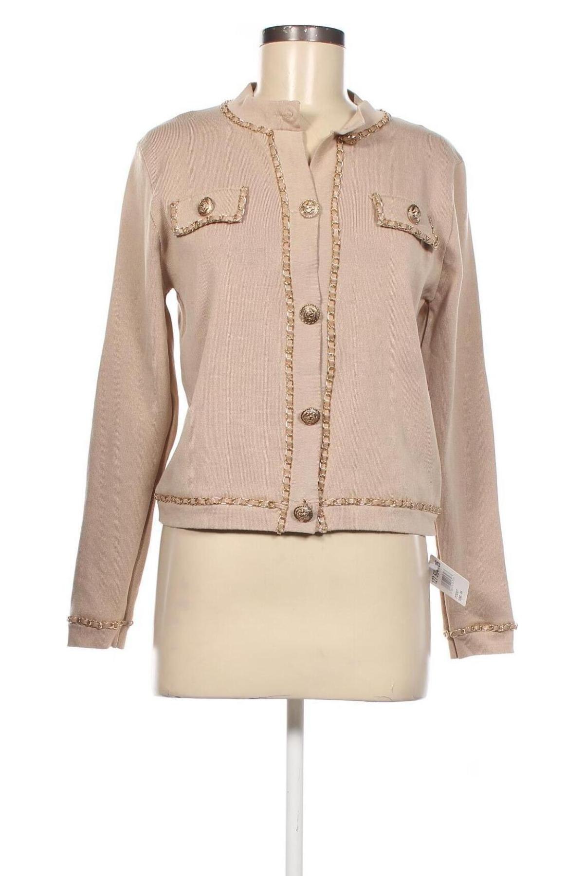 Damen Strickjacke, Größe S, Farbe Beige, Preis 7,56 €