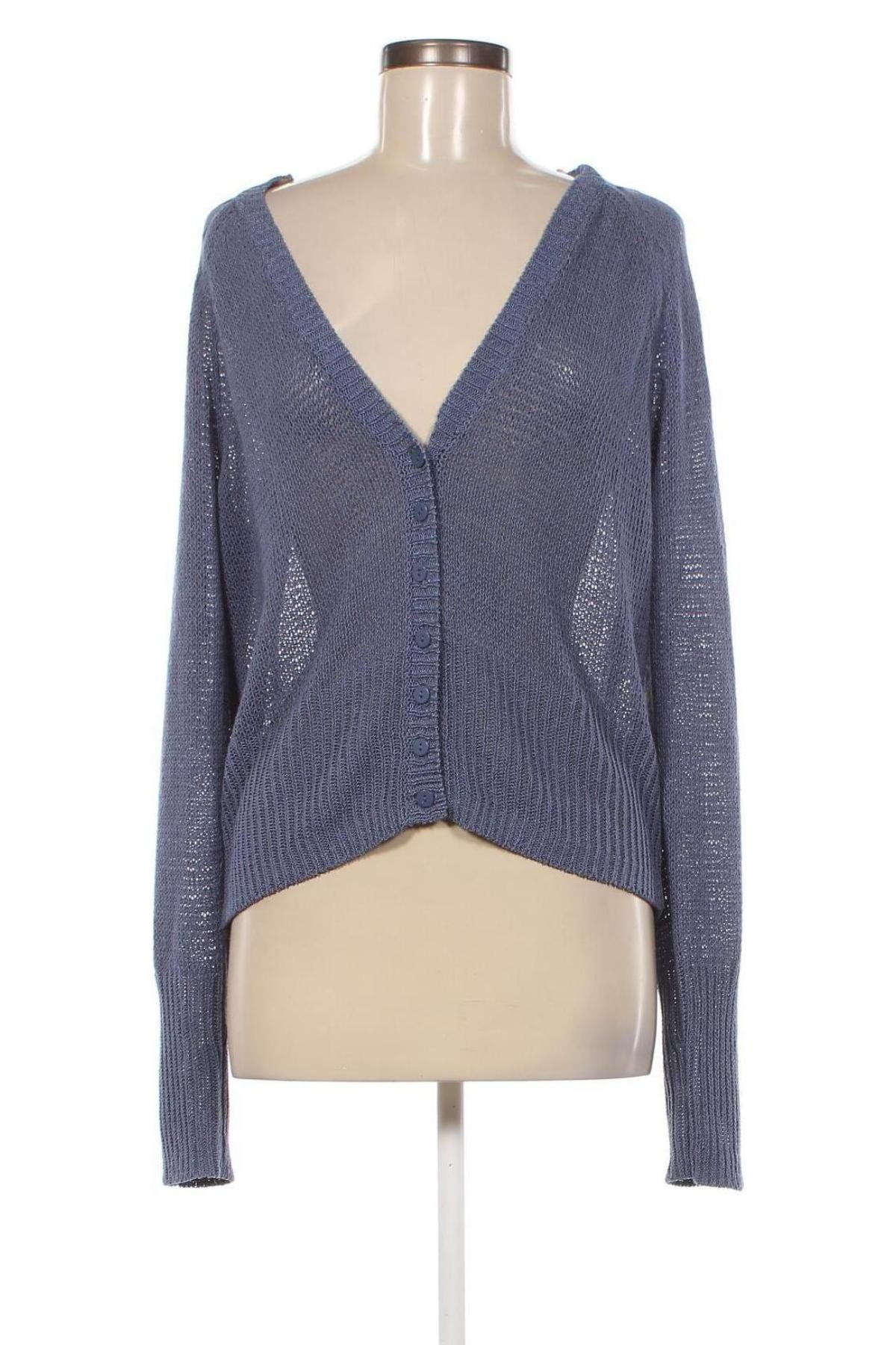 Cardigan de damă, Mărime XL, Culoare Albastru, Preț 38,16 Lei