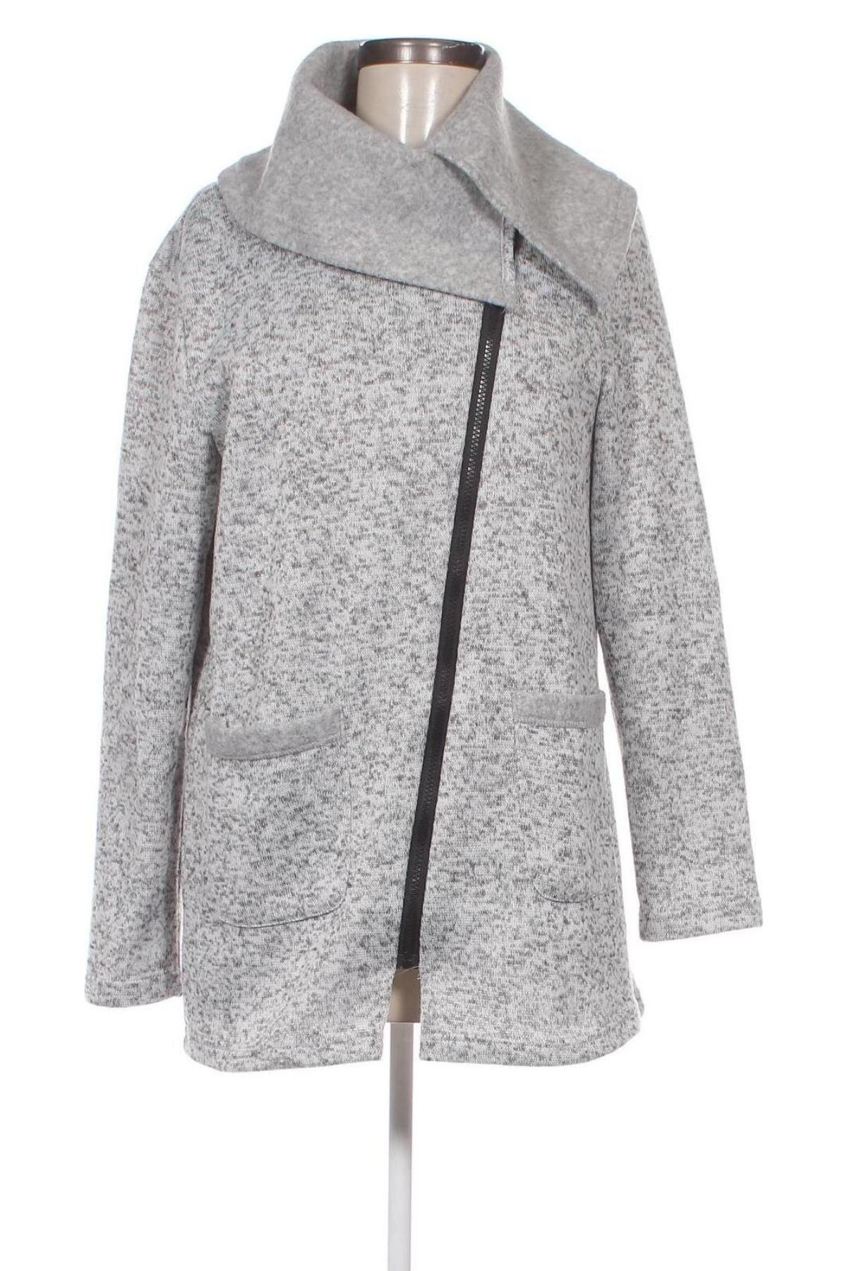 Damen Strickjacke, Größe L, Farbe Grau, Preis 5,45 €