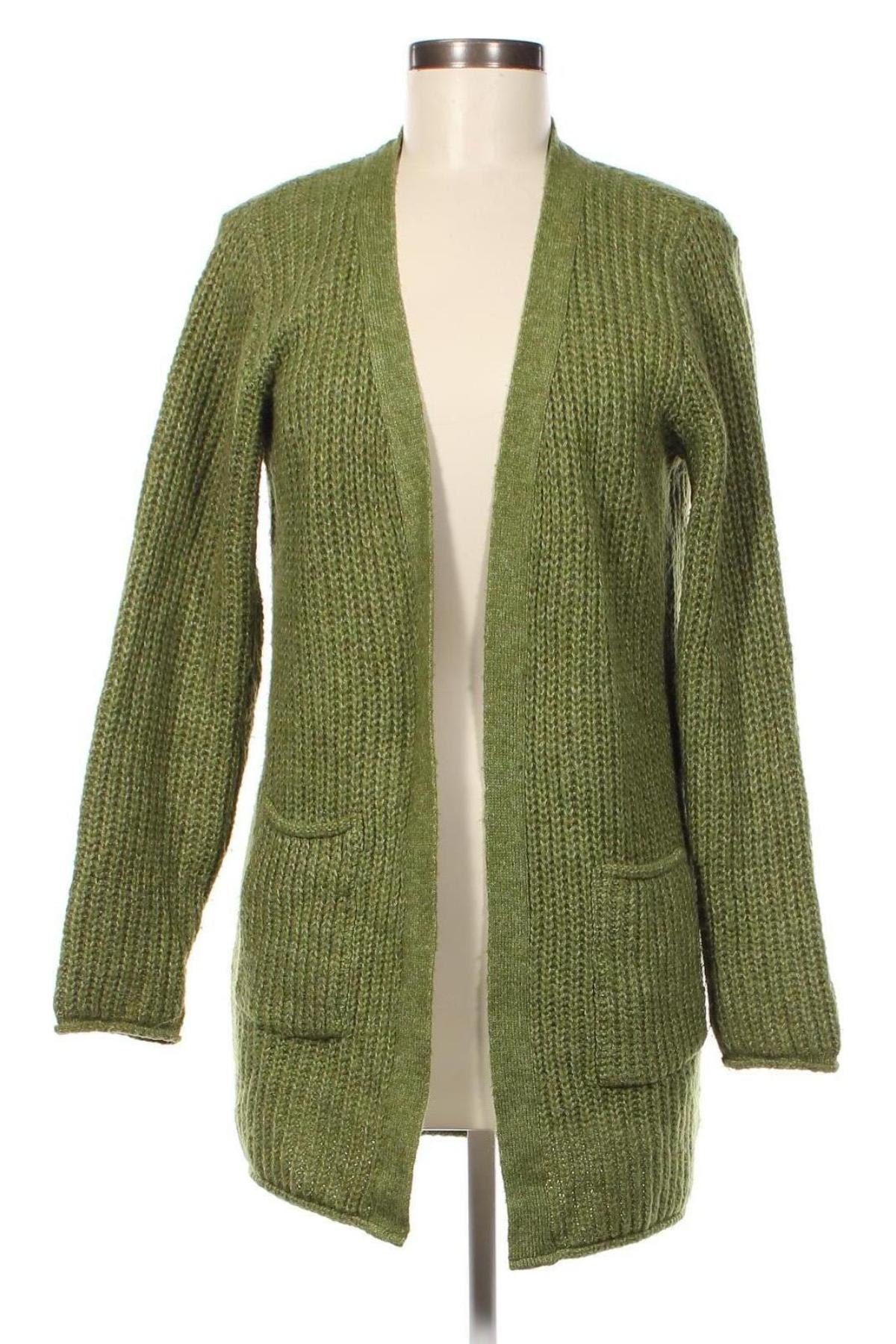 Damen Strickjacke, Größe M, Farbe Grün, Preis 8,88 €