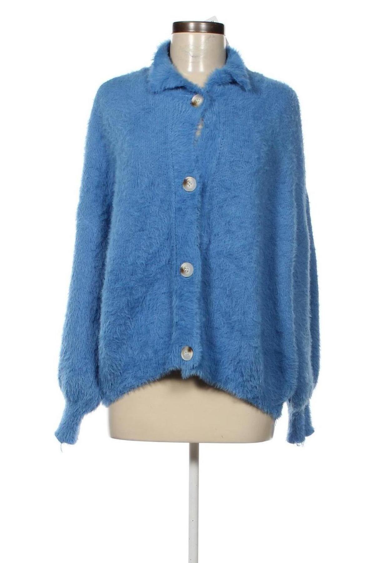 Damen Strickjacke, Größe L, Farbe Blau, Preis 8,88 €