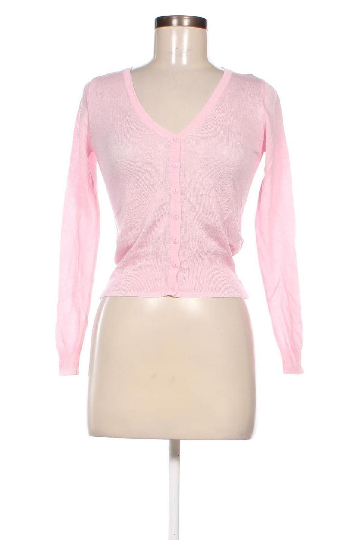 Damen Strickjacke, Größe S, Farbe Rosa, Preis 5,25 €