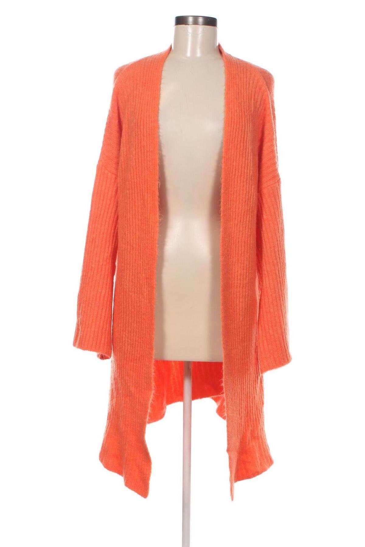 Damen Strickjacke, Größe L, Farbe Orange, Preis € 6,49