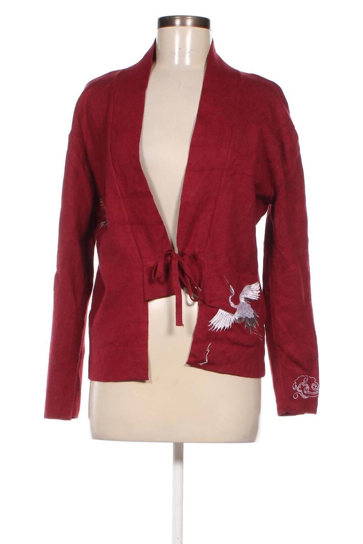 Damen Strickjacke, Größe M, Farbe Rot, Preis € 6,49