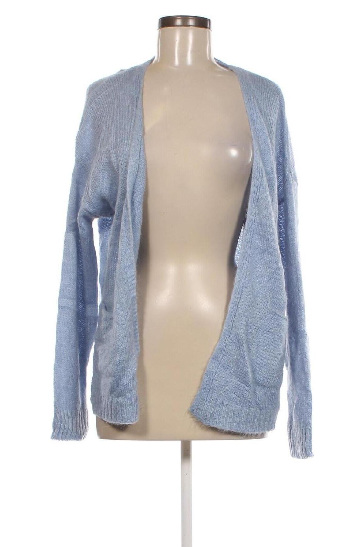 Damen Strickjacke, Größe M, Farbe Blau, Preis 7,49 €