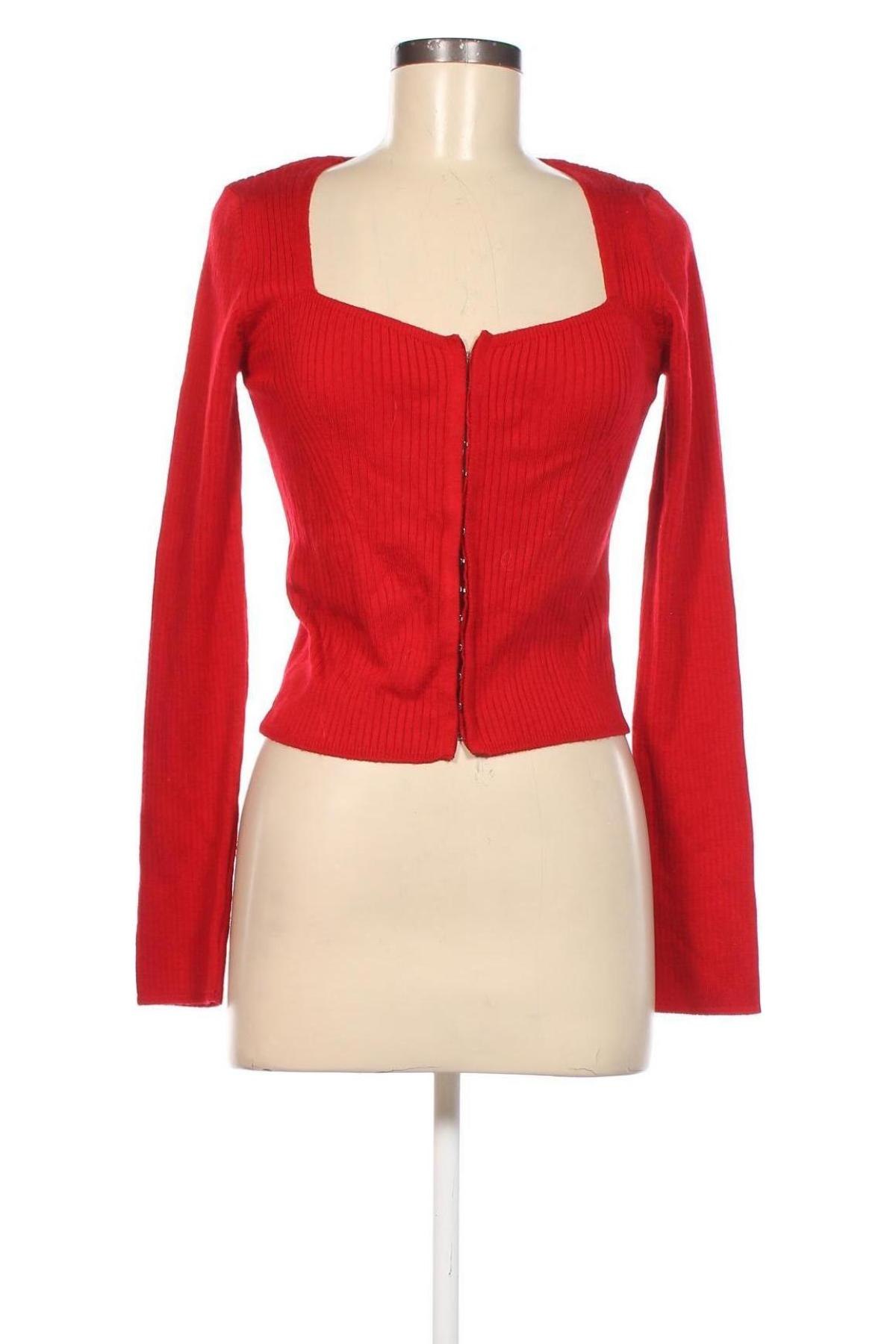 Damen Strickjacke ASOS, Größe M, Farbe Rot, Preis 11,95 €