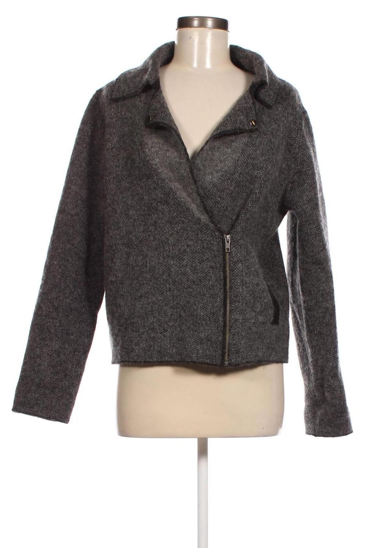 Damen Strickjacke Adrienne Vittadini, Größe L, Farbe Grau, Preis € 15,49