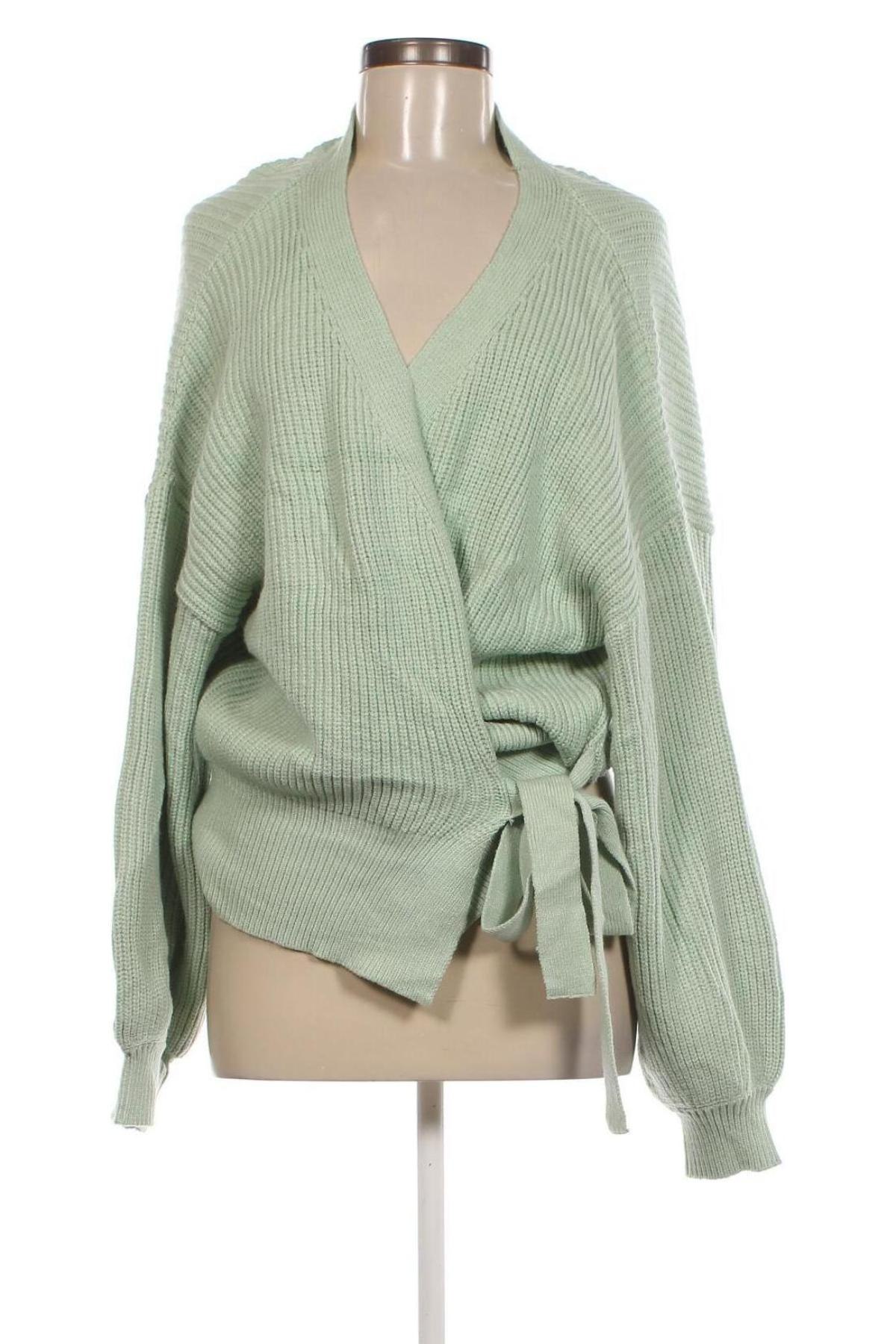 Cardigan de damă Aiki Keylook, Mărime L, Culoare Verde, Preț 41,97 Lei