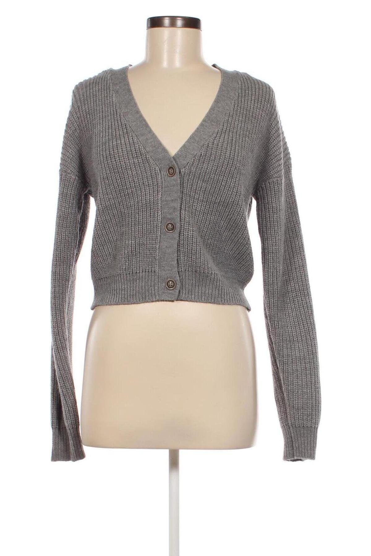 Cardigan de damă Ardene, Mărime M, Culoare Gri, Preț 39,11 Lei