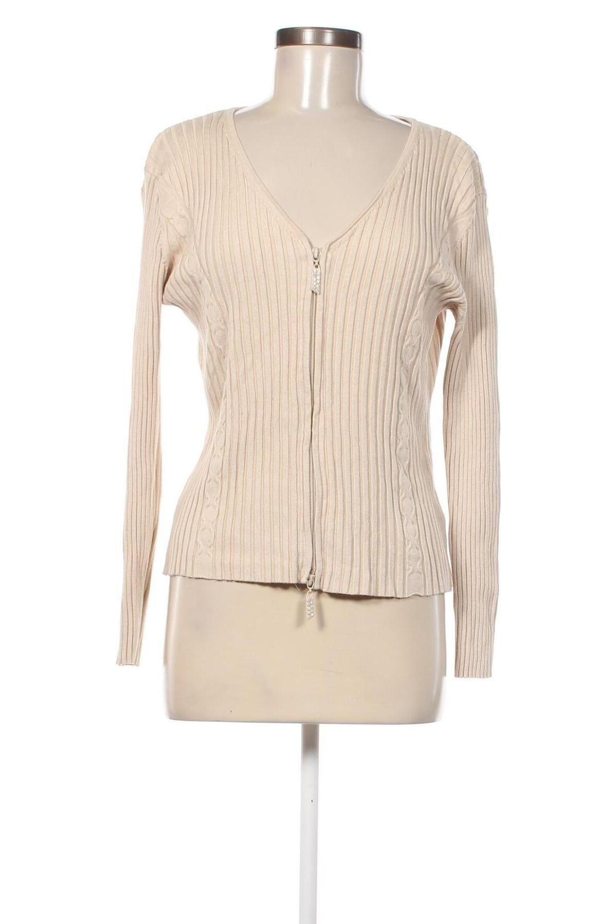 Damen Strickjacke Belldini, Größe M, Farbe Beige, Preis 9,99 €