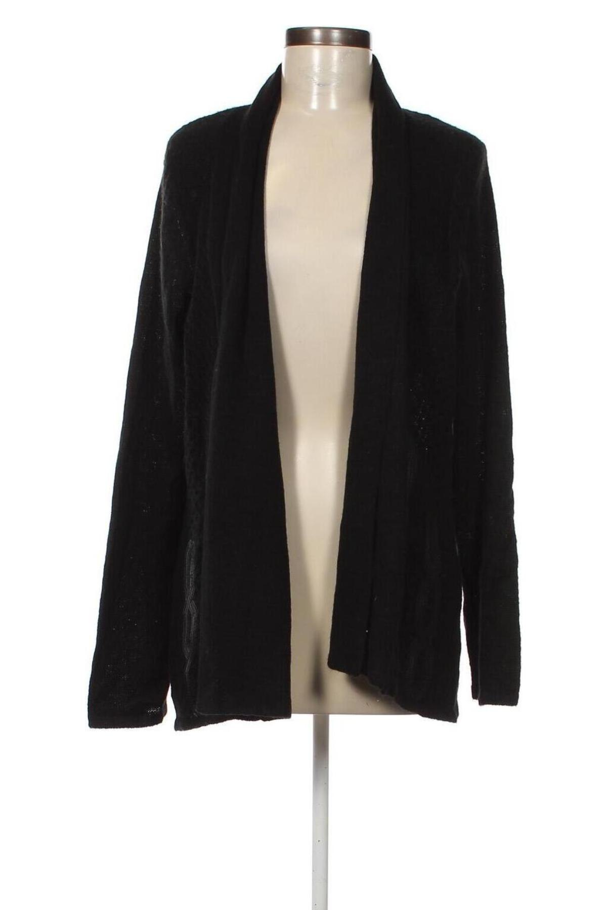 Cardigan de damă Bianca, Mărime L, Culoare Negru, Preț 66,58 Lei