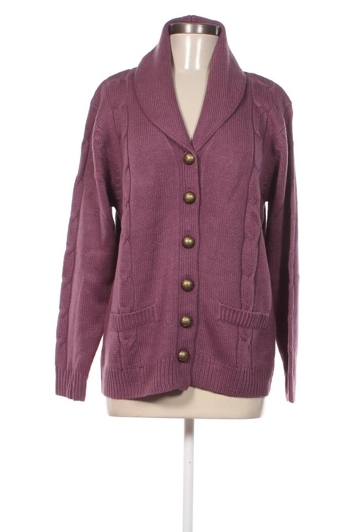 Damen Strickjacke CASHMASOFT, Größe XL, Farbe Aschrosa, Preis € 42,49