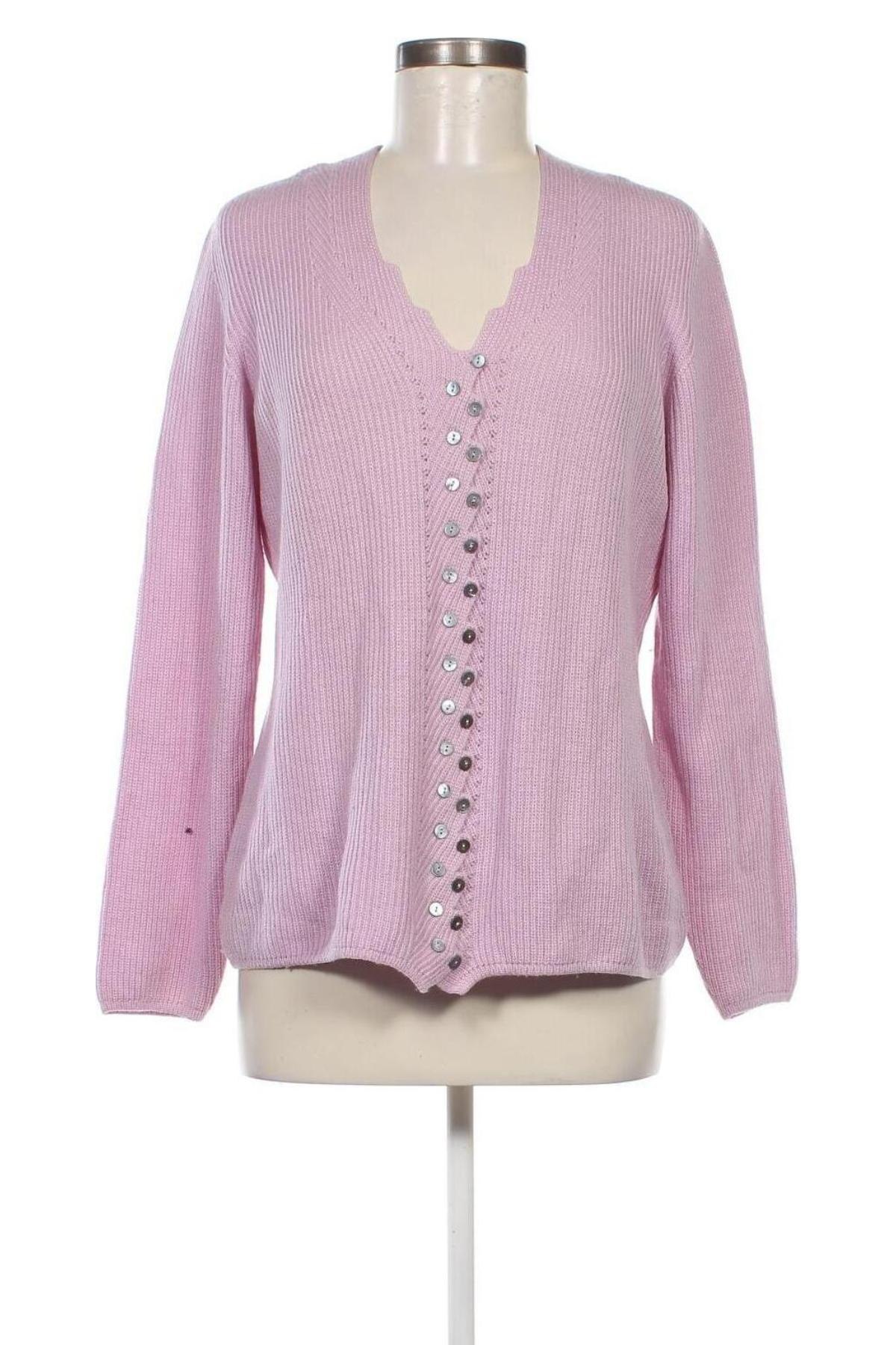 Damen Strickjacke Carla Ferroni, Größe XL, Farbe Rosa, Preis € 24,45