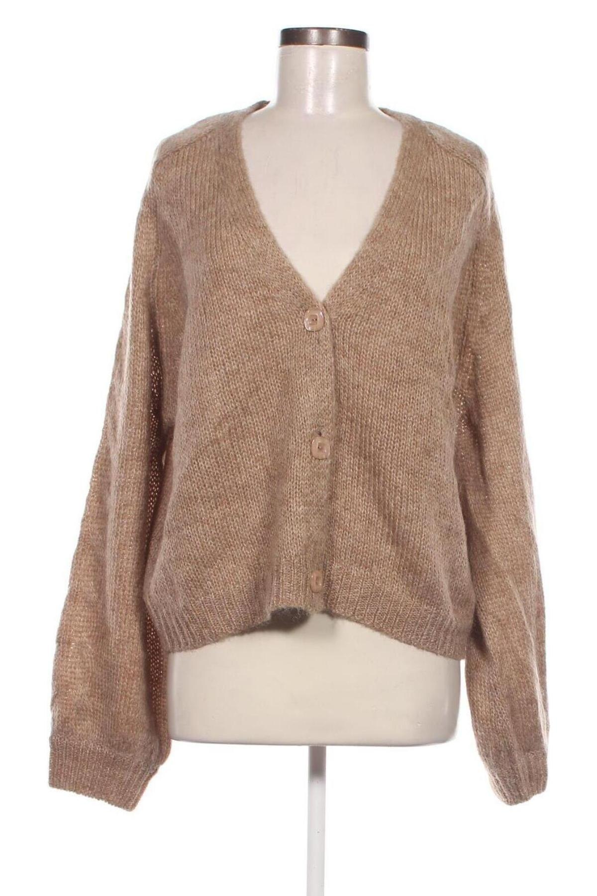 Damen Strickjacke Caroline K Morgan, Größe XL, Farbe Beige, Preis 11,91 €