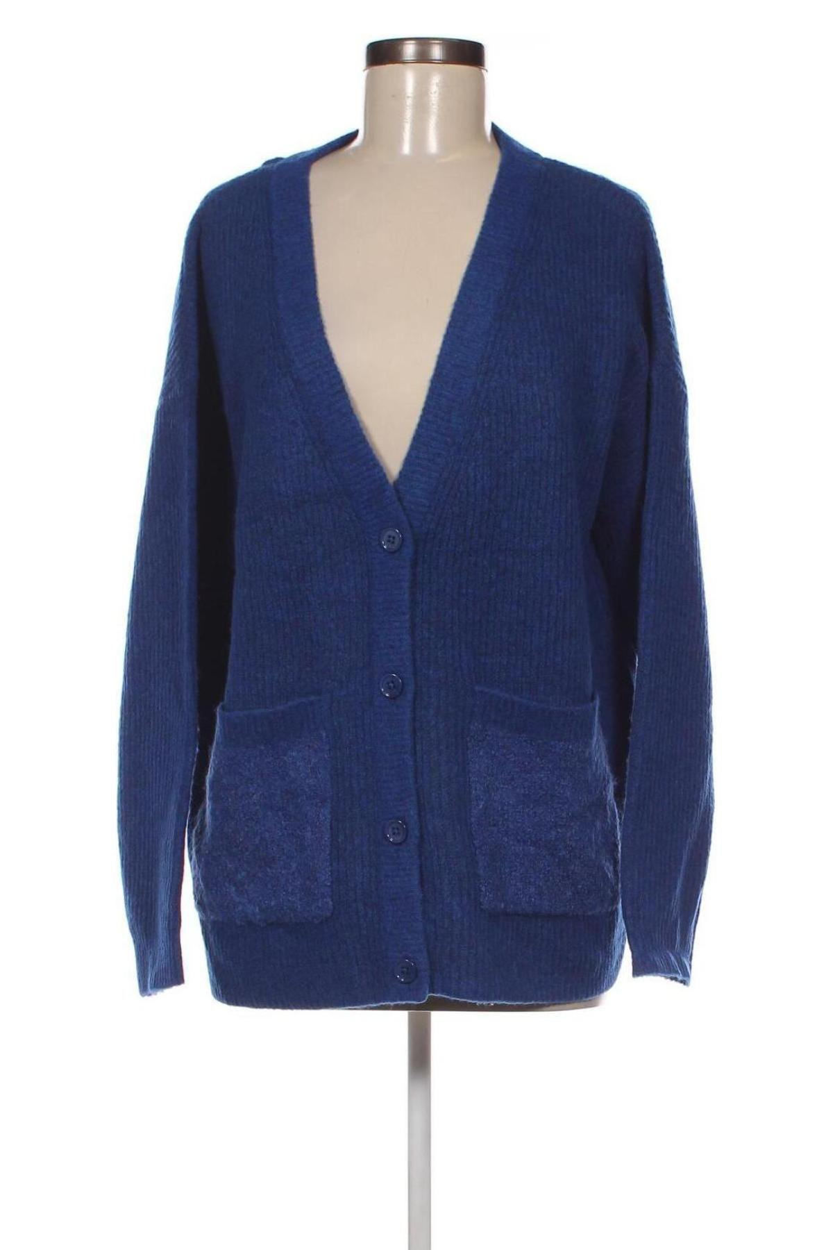 Damen Strickjacke Cartoon, Größe M, Farbe Blau, Preis € 20,49