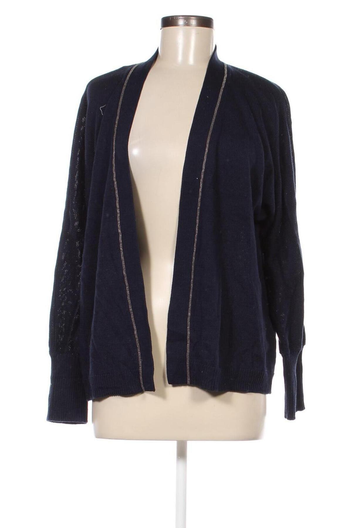 Damen Strickjacke Chico's, Größe M, Farbe Blau, Preis € 4,99