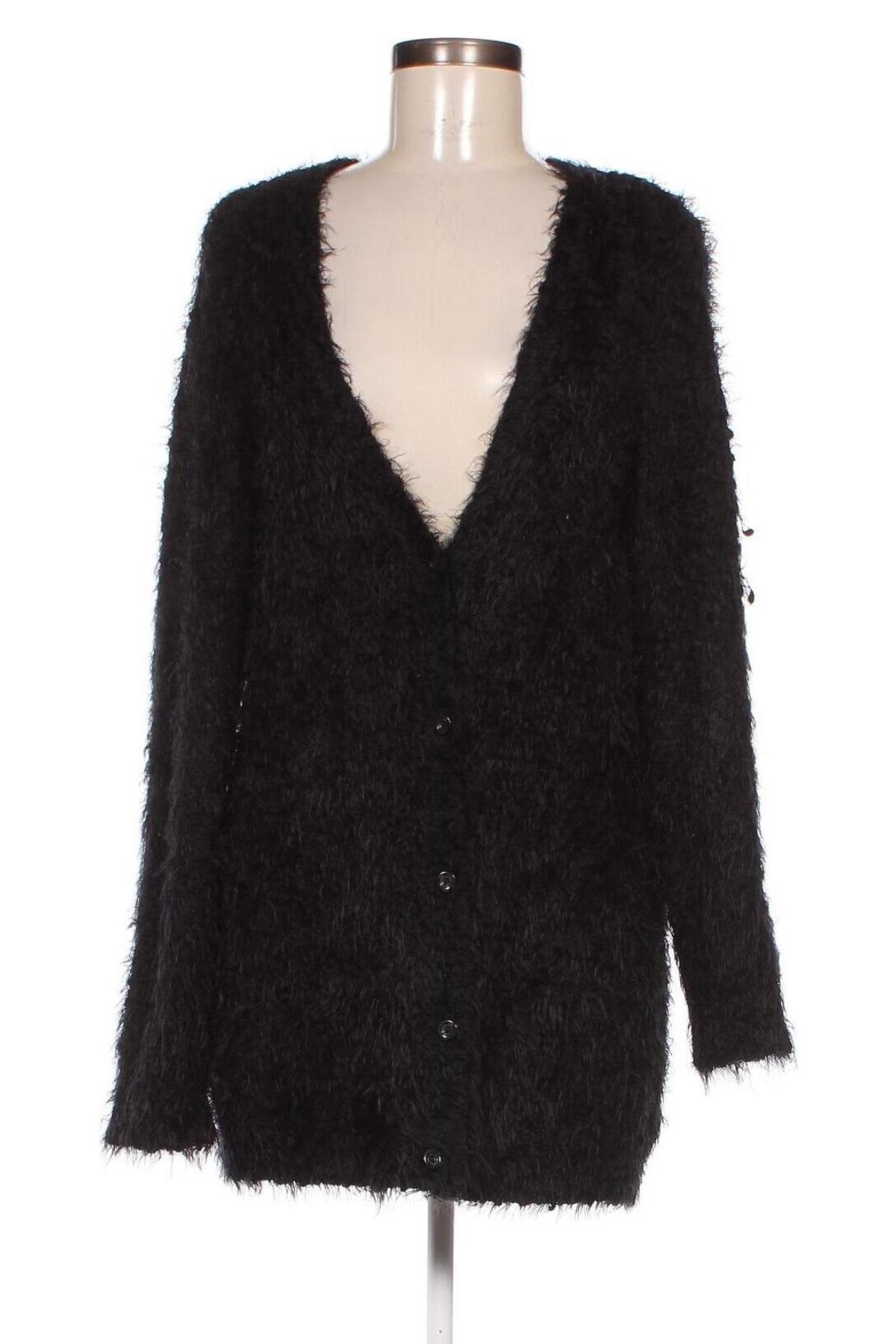 Cardigan de damă Clarina Collection, Mărime M, Culoare Negru, Preț 39,11 Lei