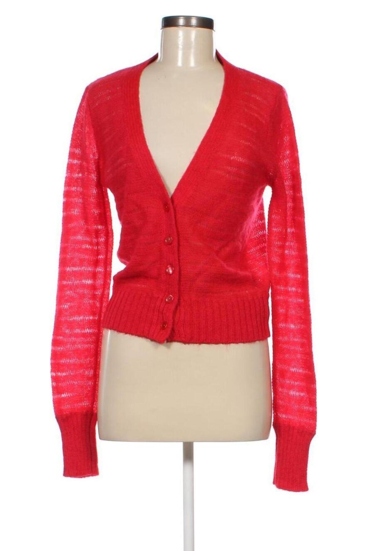 Damen Strickjacke Club Monaco, Größe L, Farbe Rot, Preis 23,73 €