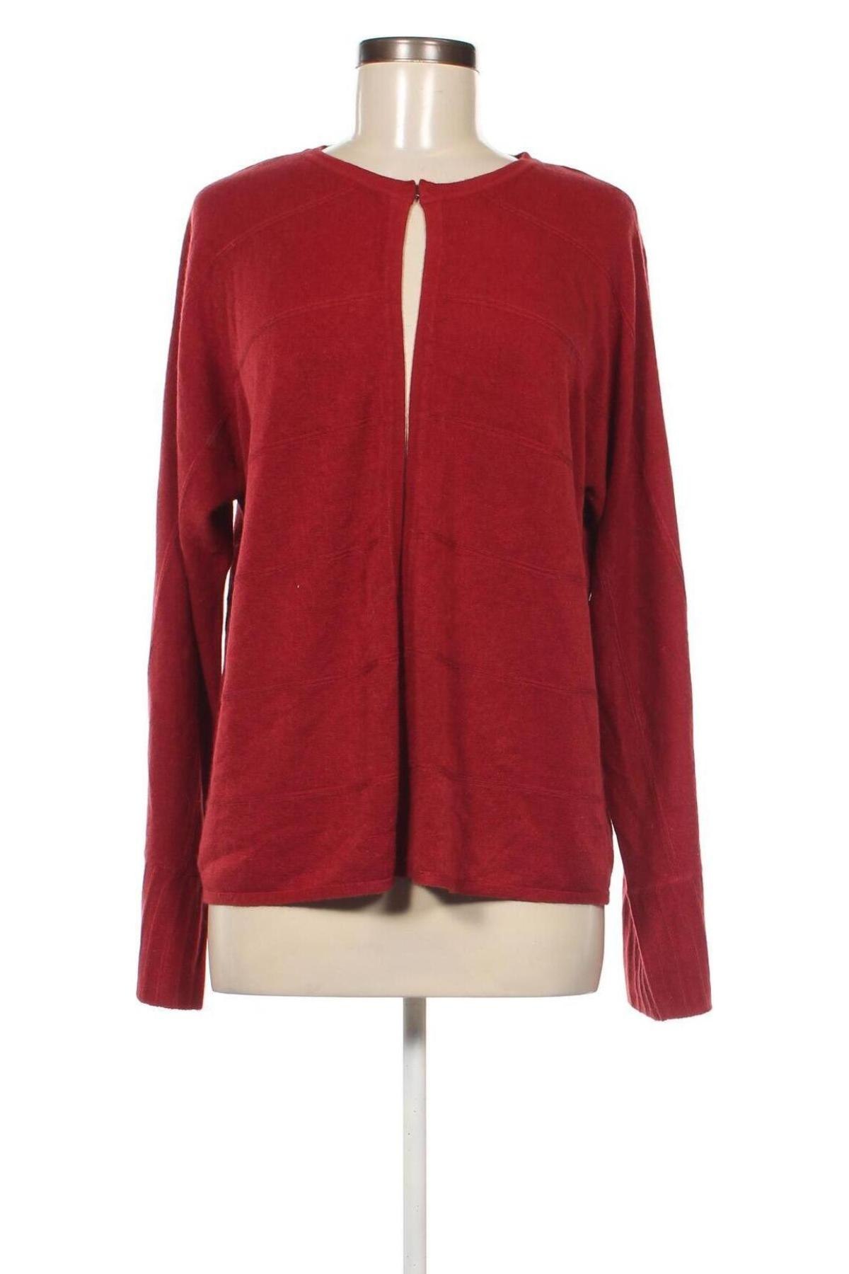 Damen Strickjacke David Jones, Größe L, Farbe Rot, Preis 8,27 €